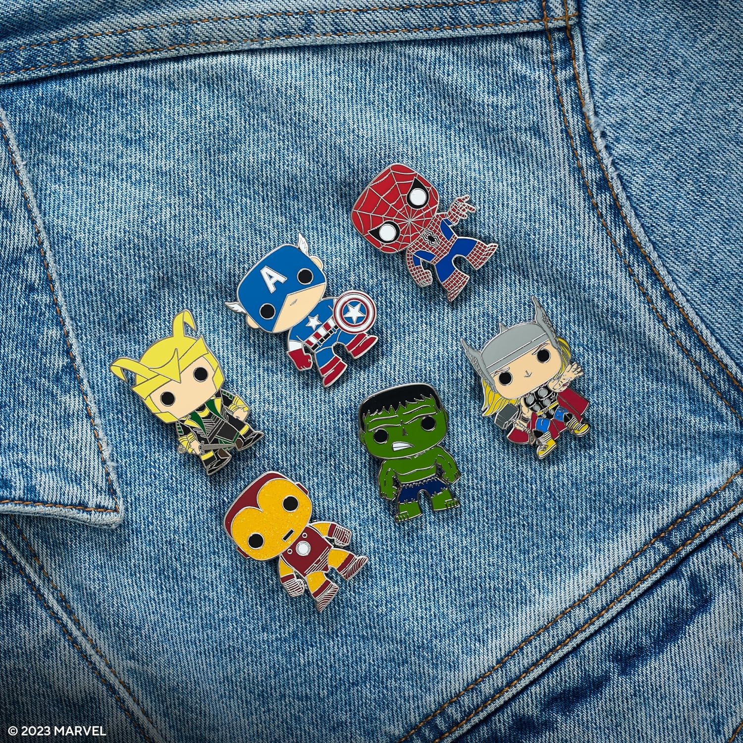 Loungefly x Marvel Pop! Classic Characters Blind Box Mystery Pin - GeekCore