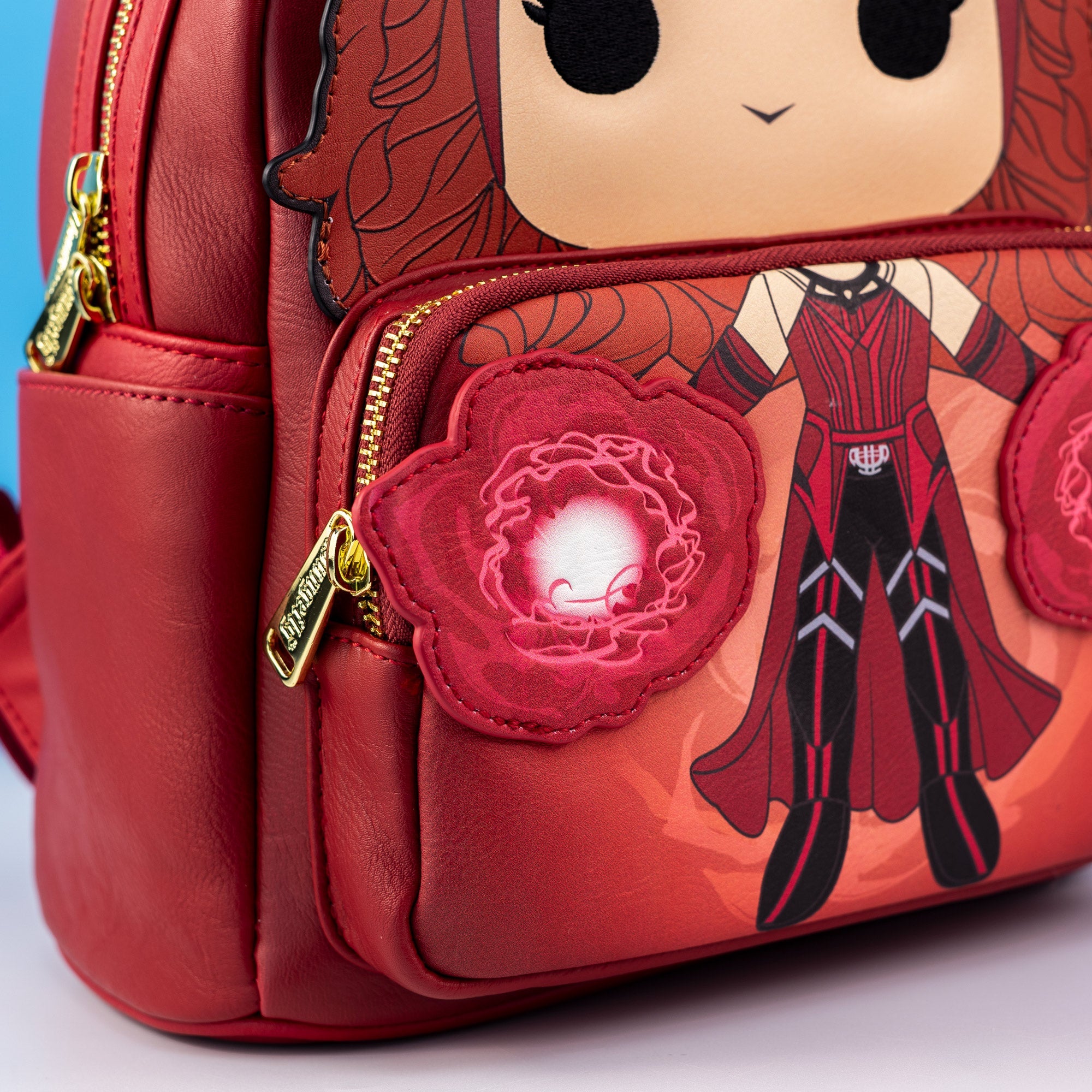 Loungefly x Marvel Scarlet Witch POP! Cosplay Mini Backpack - GeekCore