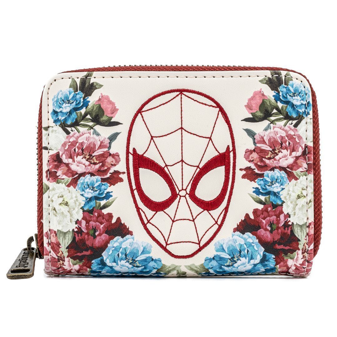 Loungefly x Marvel Spider - Man Floral Purse - GeekCore