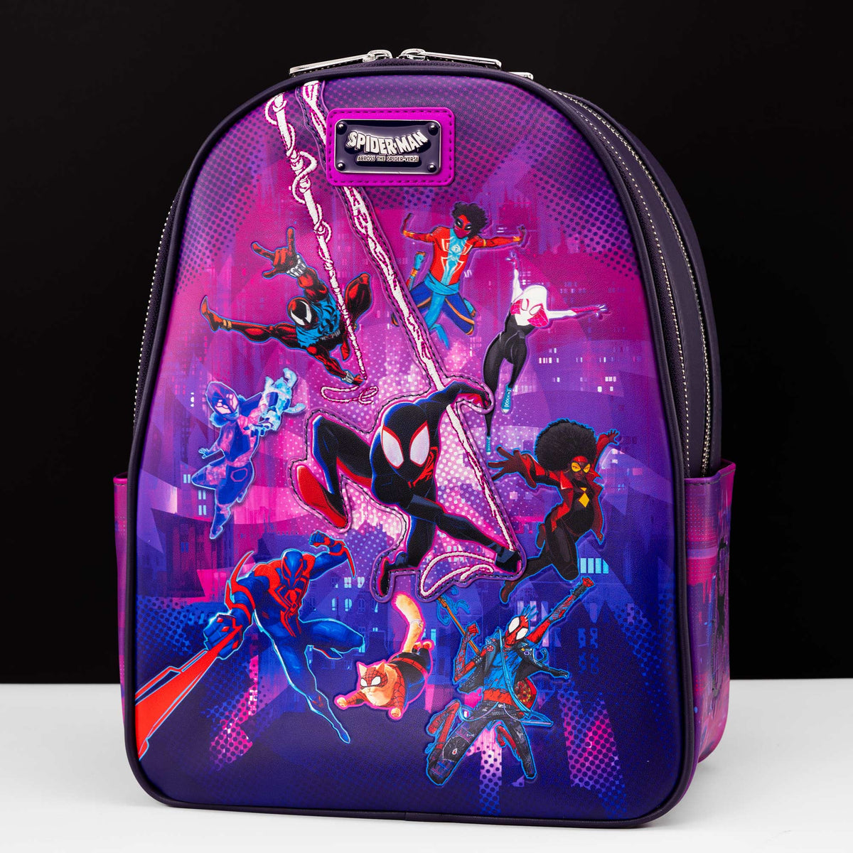 Loungefly x Marvel Spider-Man Group Shot Mini Backpack - GeekCore