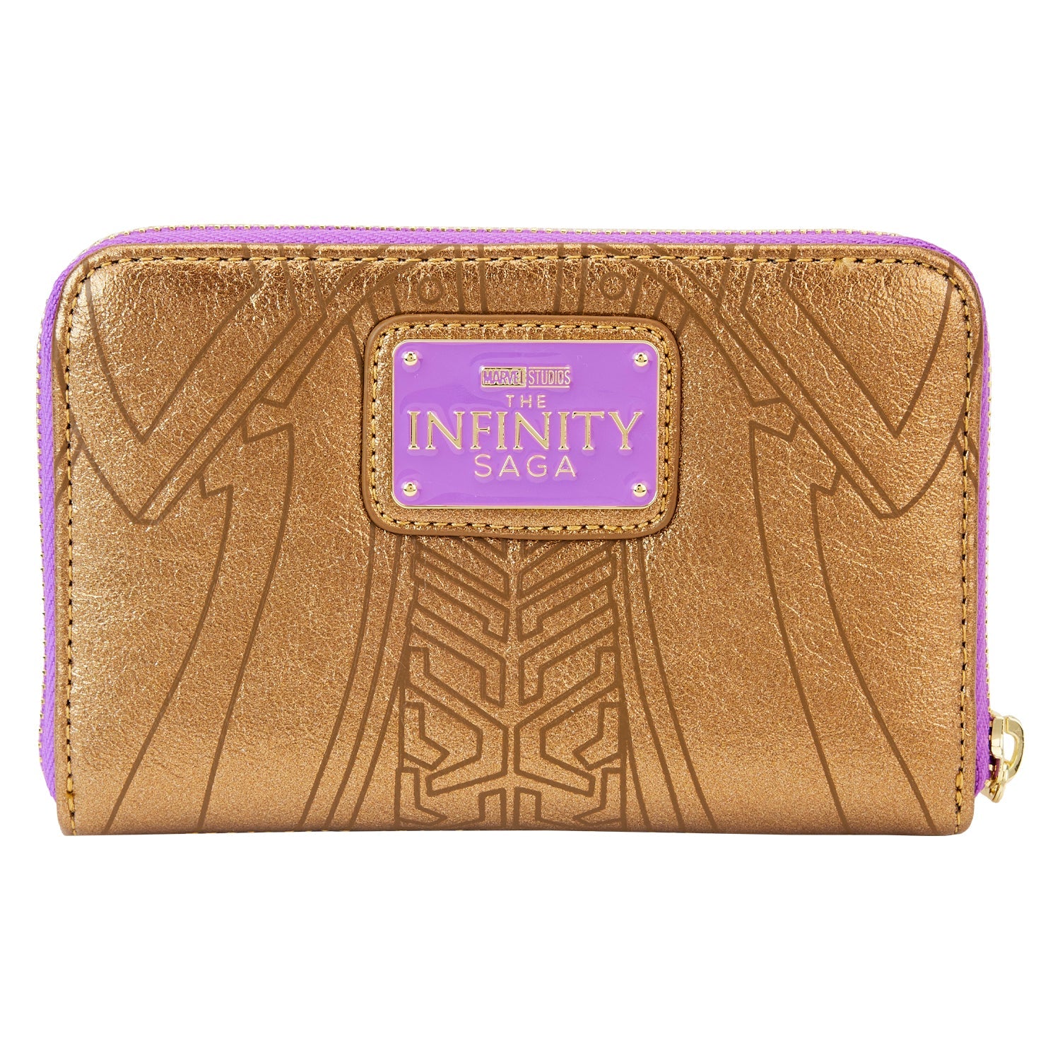 Loungefly x Marvel Thanos Infinity Gauntlet Shine Cosplay Wallet - GeekCore