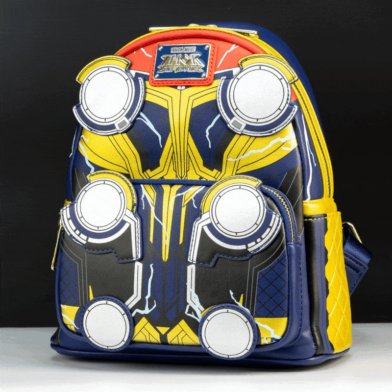 Loungefly x Marvel Thor Love and Thunder Cosplay Mini Backpack - GeekCore