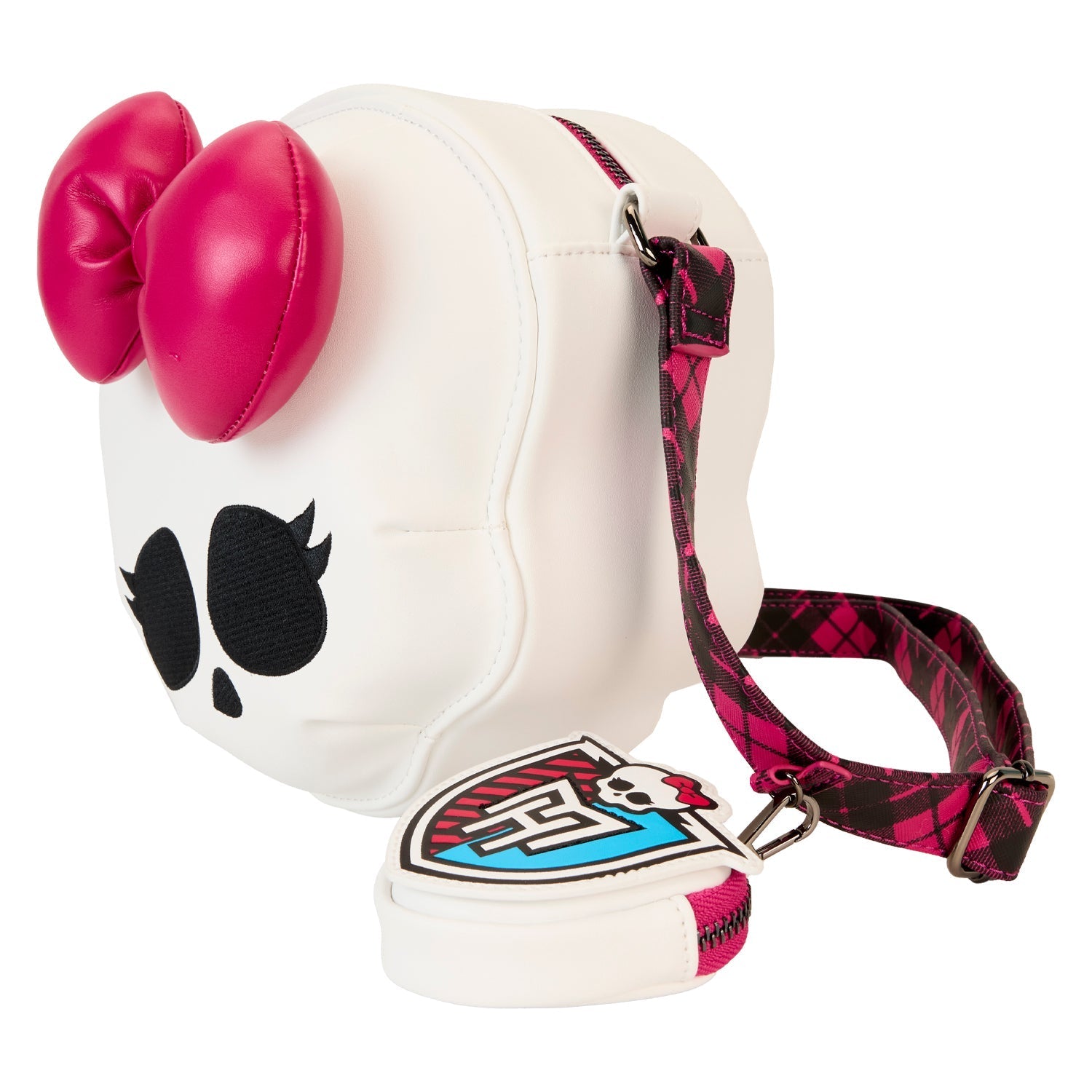 Loungefly x Mattel Monster High Skullette Figural Crossbody With Coin Bag - GeekCore