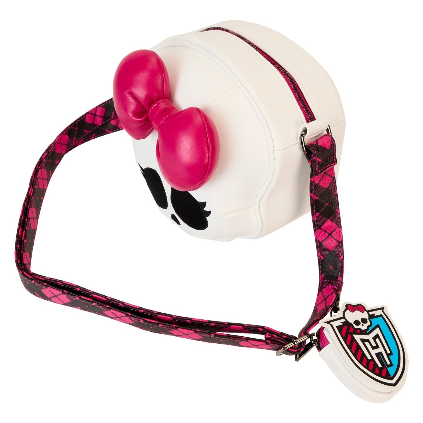 Loungefly x Mattel Monster High Skullette Figural Crossbody With Coin Bag - GeekCore
