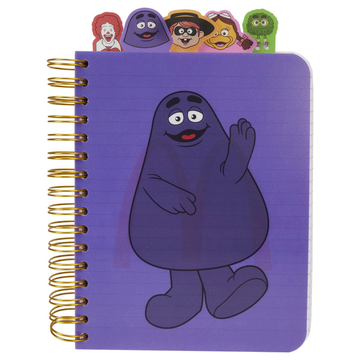 Loungefly x McDonalds Gang Tab Spiral Notebook Journal - GeekCore