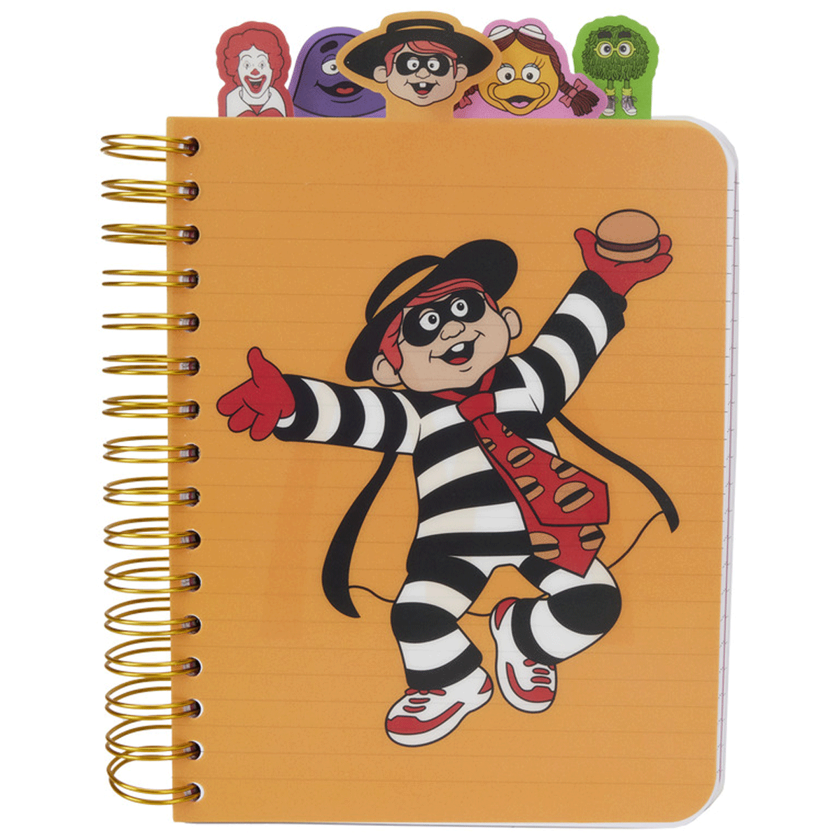 Loungefly x McDonalds Gang Tab Spiral Notebook Journal - GeekCore