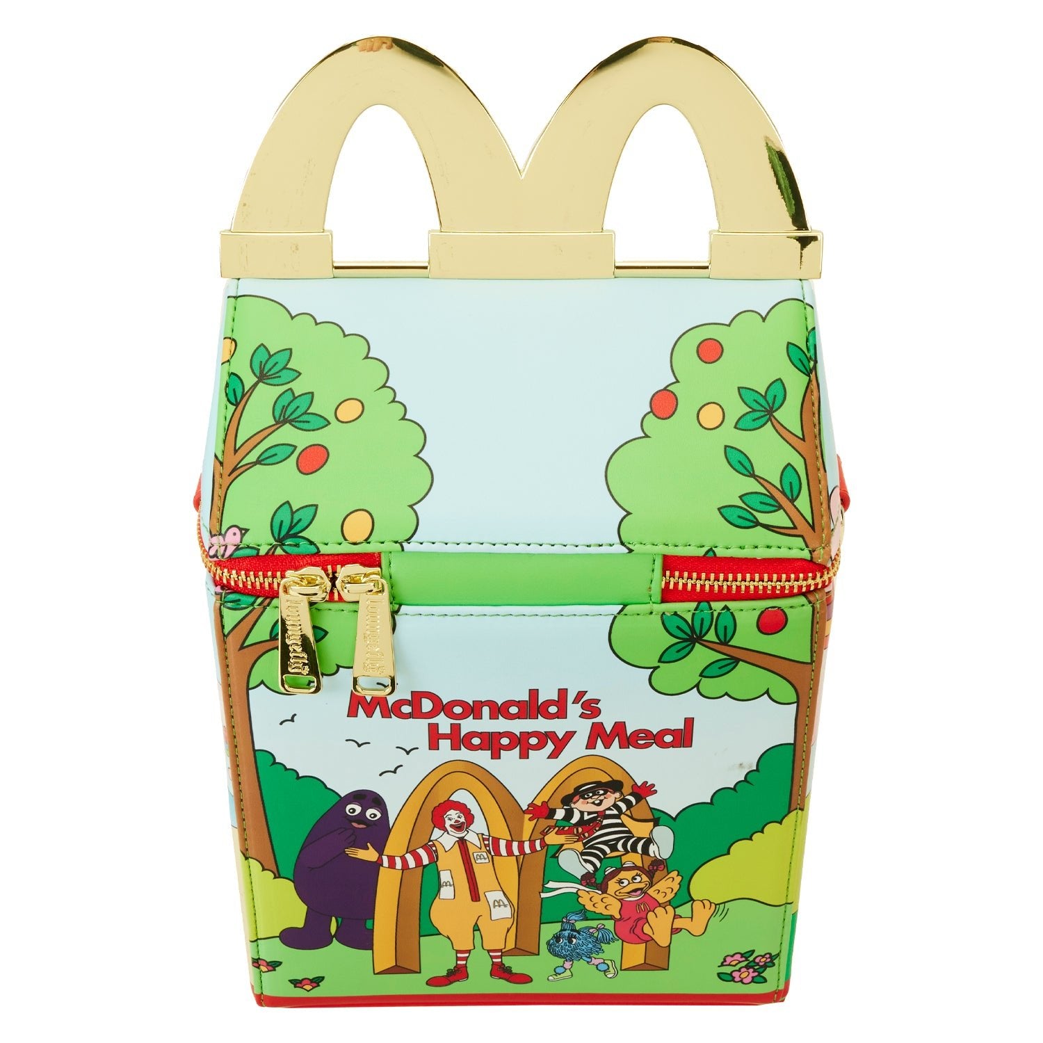 Loungefly x McDonalds Vintage Happy Meal Crossbody Bag - GeekCore