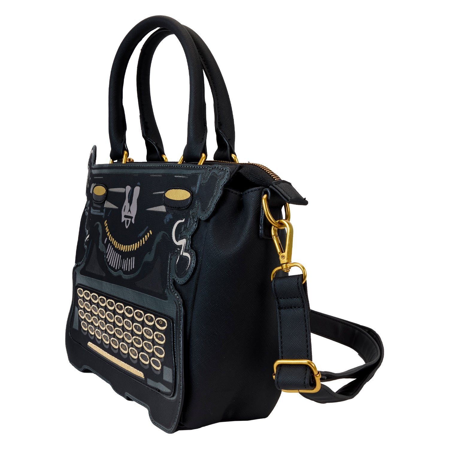 Loungefly x MGM Wednesday Typewriter Crossbody Bag - GeekCore