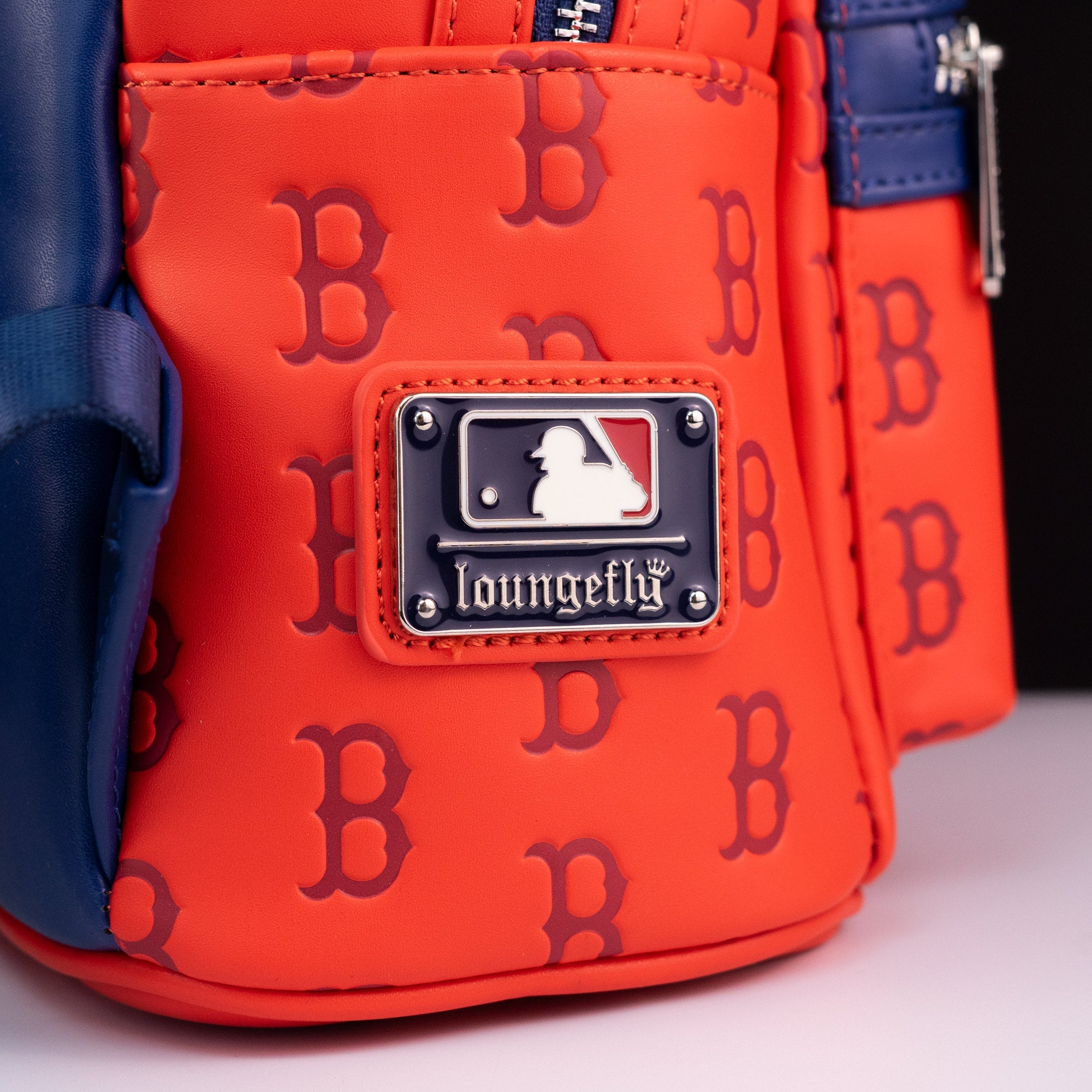 Loungefly x MLB Boston Red Sox Logo Mini Backpack - GeekCore