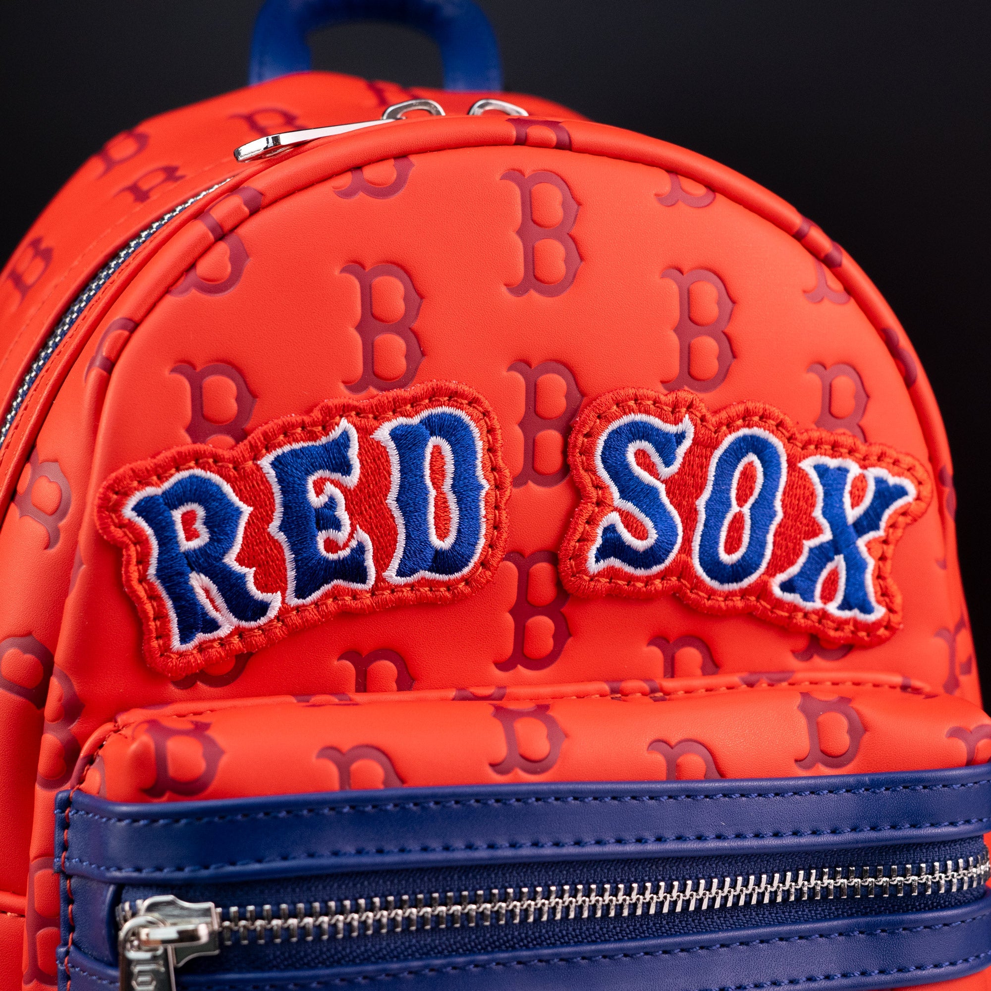 Loungefly x MLB Boston Red Sox Logo Mini Backpack - GeekCore