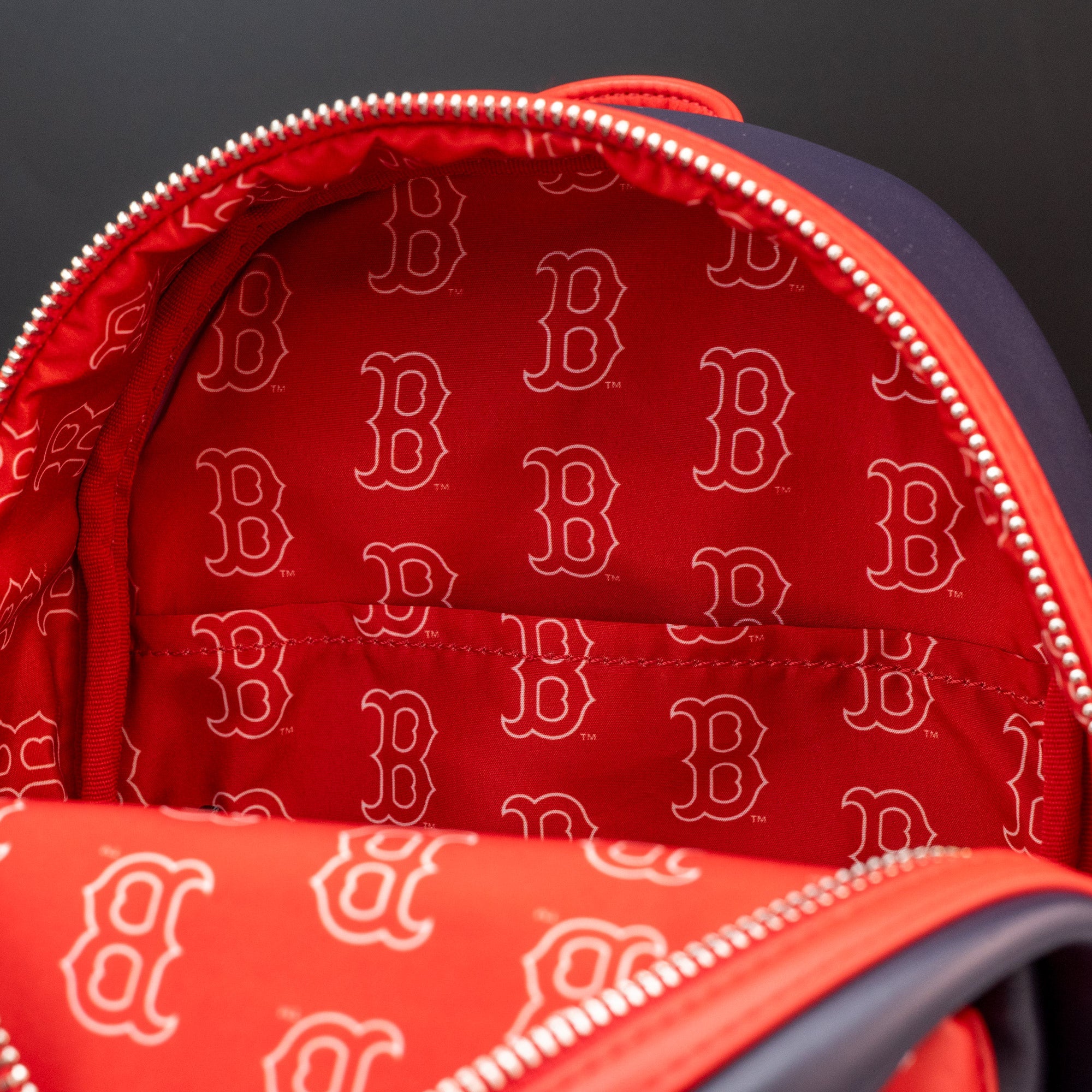 Loungefly x MLB Boston Red Sox Patches Mini Backpack - GeekCore