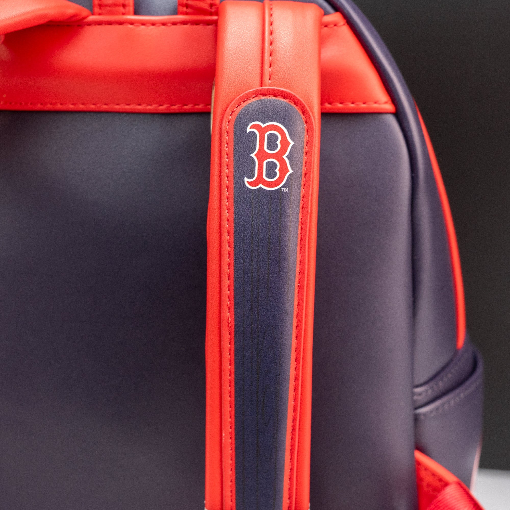 Loungefly x MLB Boston Red Sox Patches Mini Backpack - GeekCore