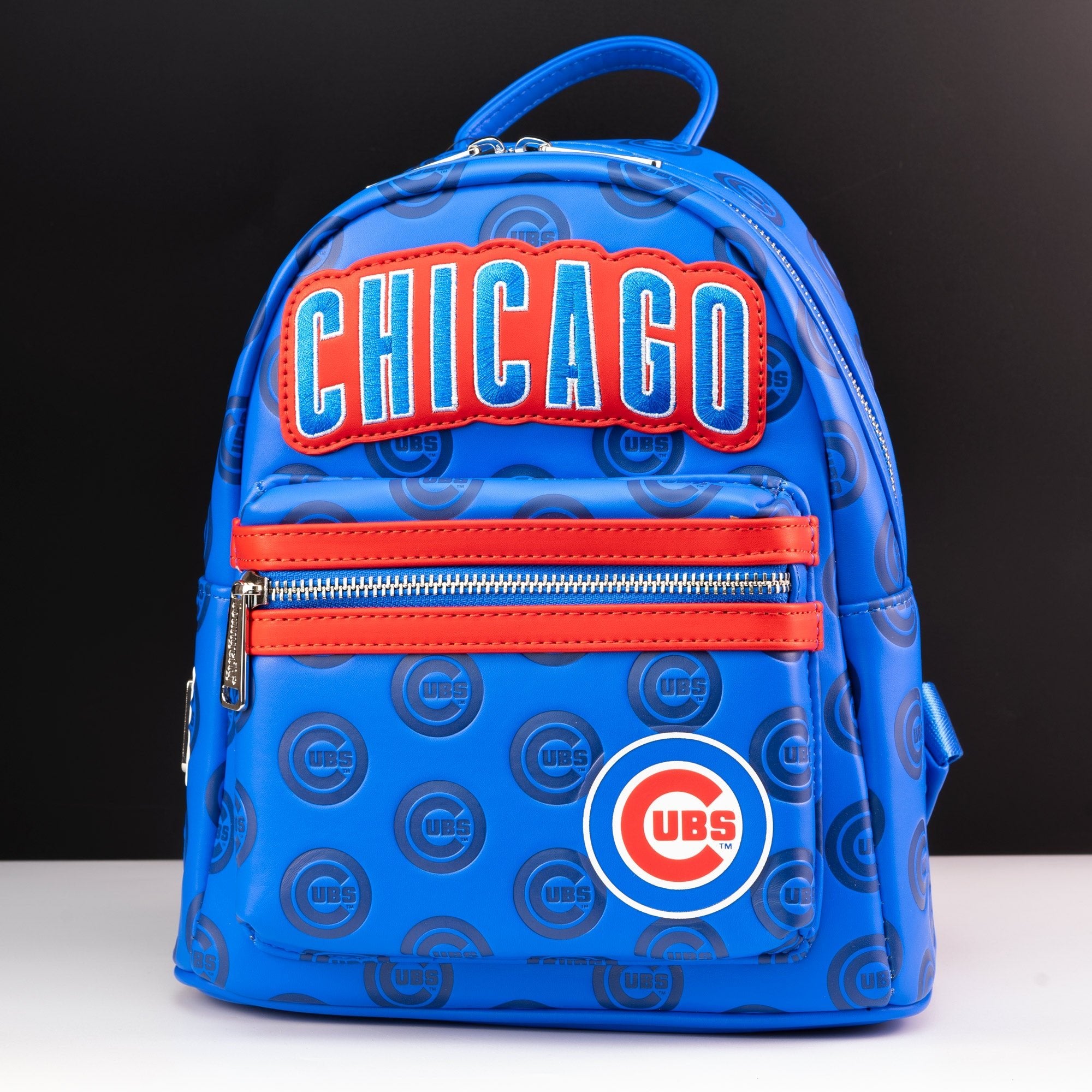 Loungefly x MLB Chicago Cubs Logo Mini Backpack - GeekCore