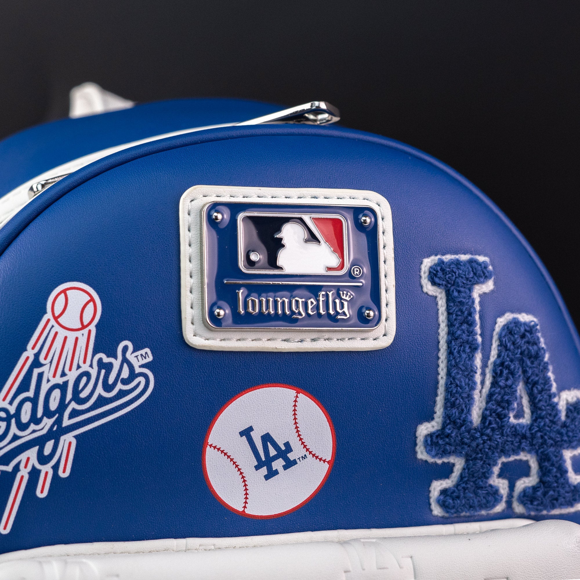 Loungefly x MLB LA Dodgers Patches Mini Backpack GeekCore