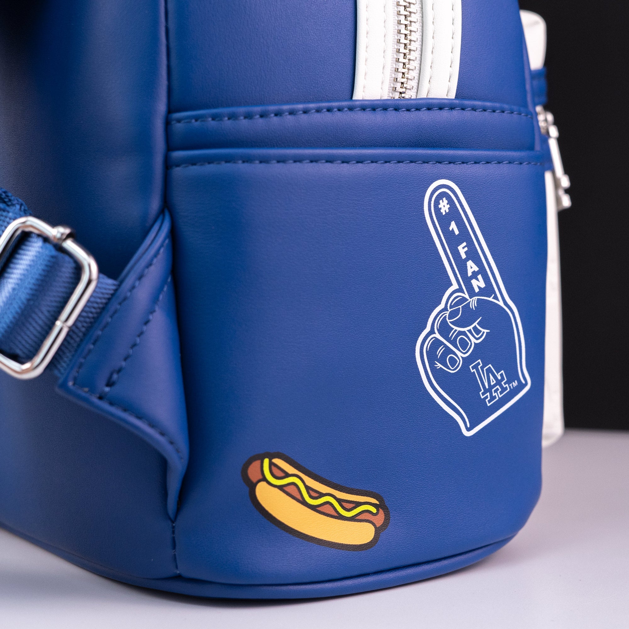 Loungefly x MLB LA Dodgers Patches Mini Backpack - GeekCore