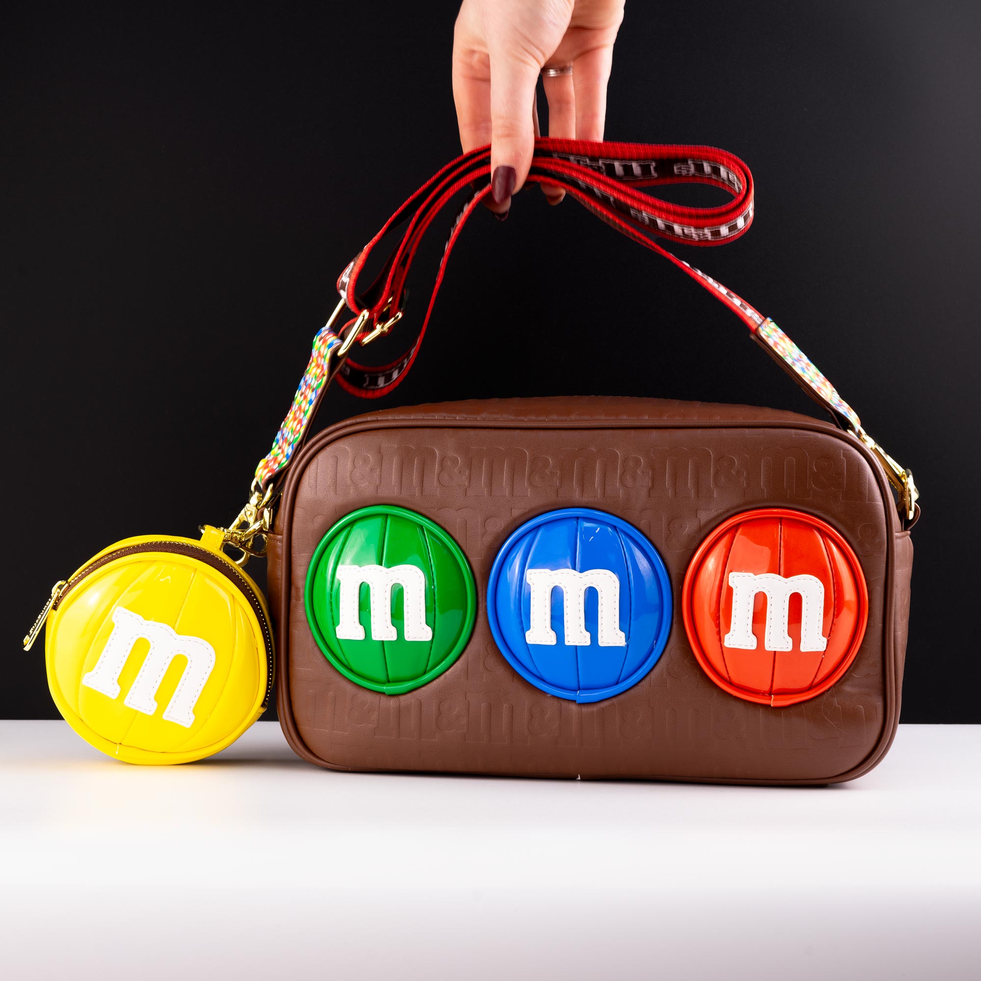 Loungefly x M&Ms Crossbody Bag with Coin Bag - GeekCore