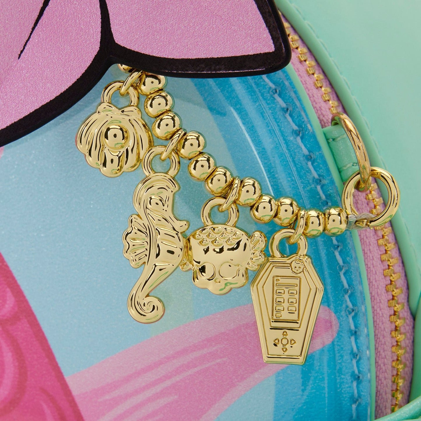 Loungefly x Monster High Lagoona Blue 3D Lenticular Crossbody Bag - GeekCore