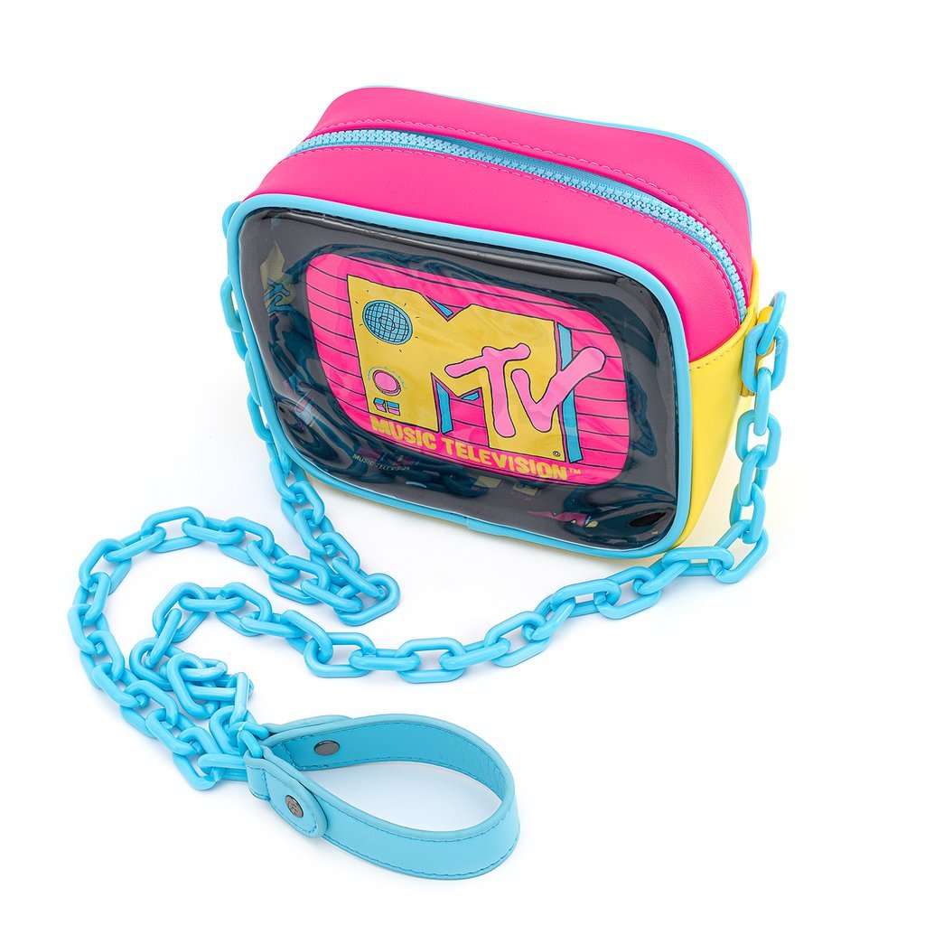 Loungefly x MTV Clear Cross Body Handbag - GeekCore