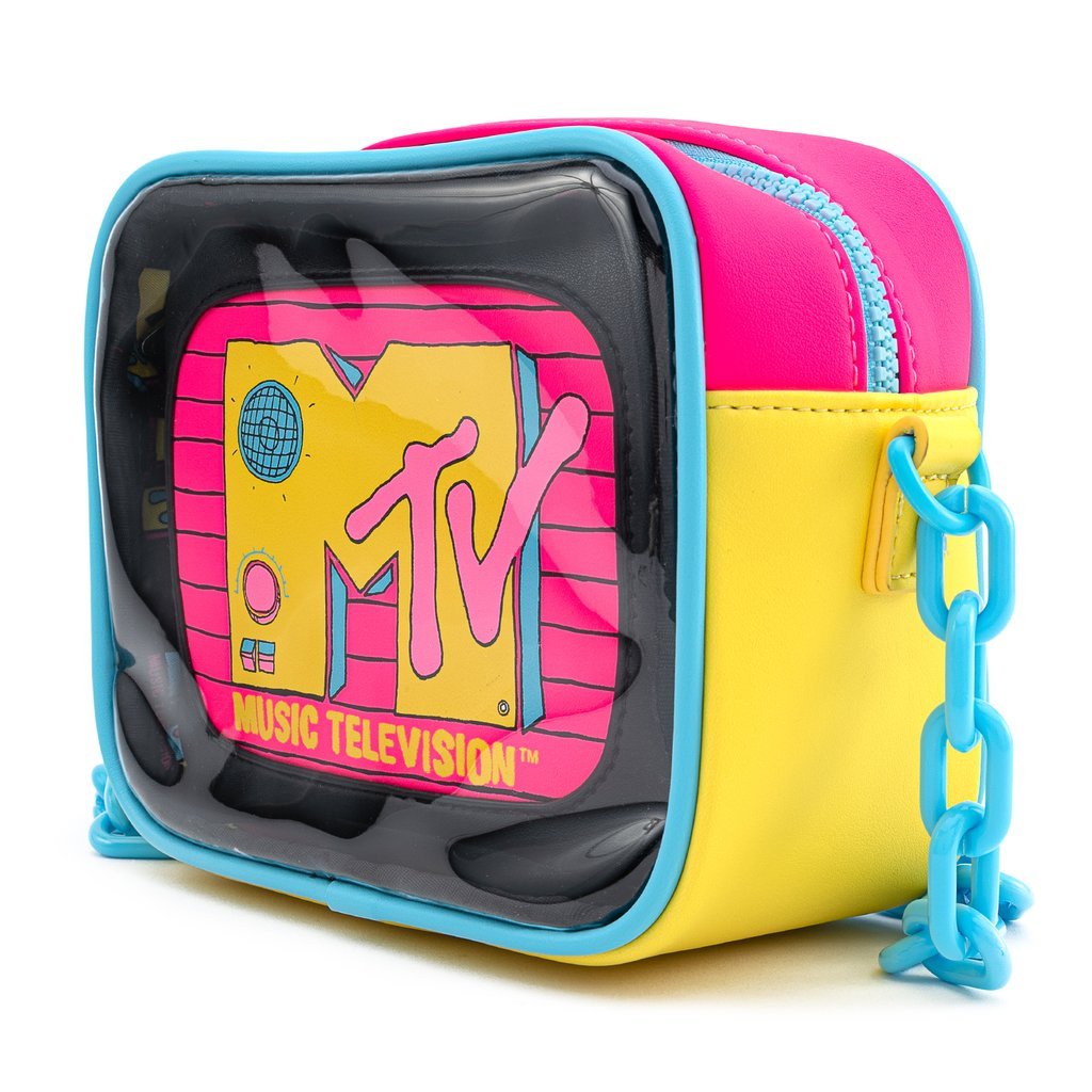 Loungefly x MTV Clear Cross Body Handbag - GeekCore