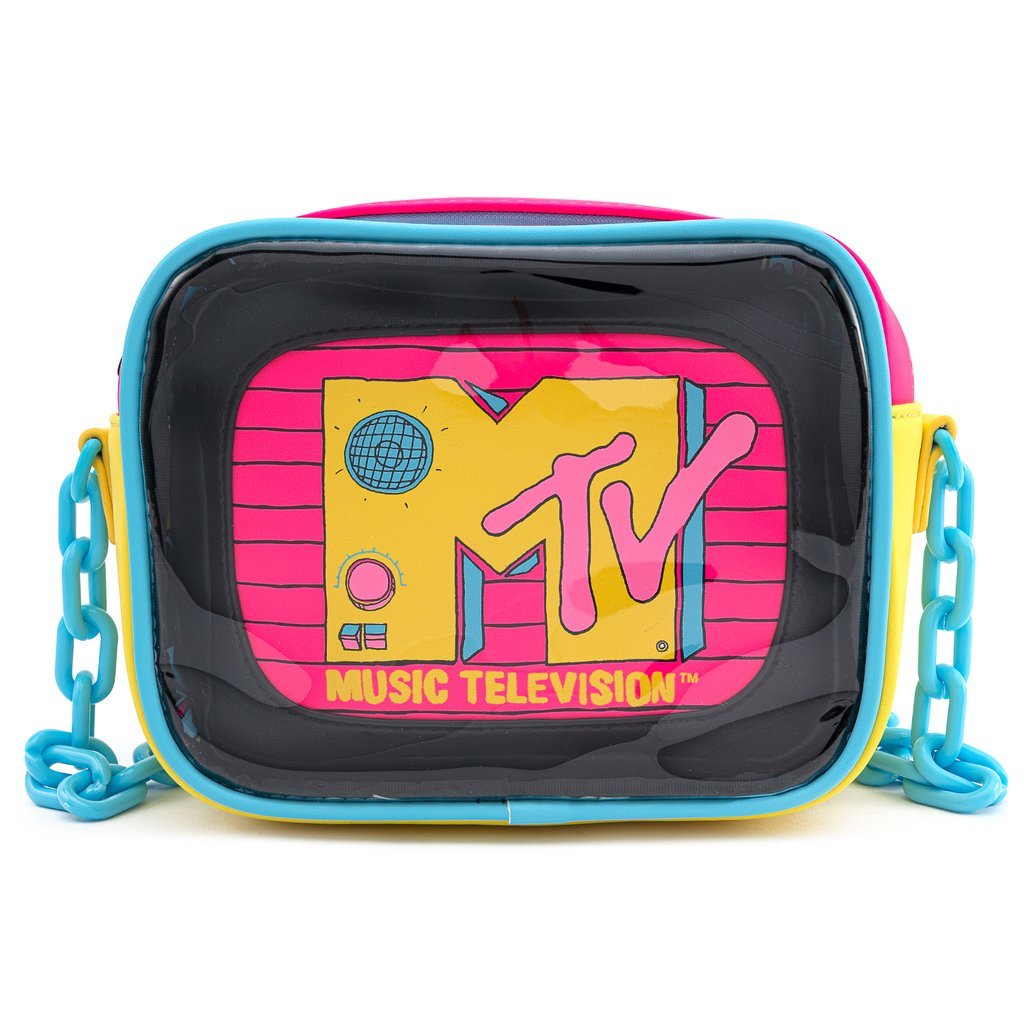 Loungefly x MTV Clear Cross Body Handbag - GeekCore