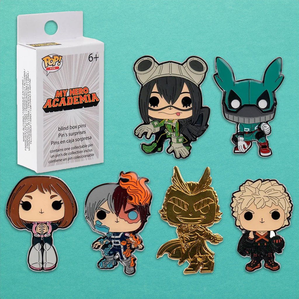 Loungefly x My Hero Academia Character Blind Box Mystery Pin - GeekCore