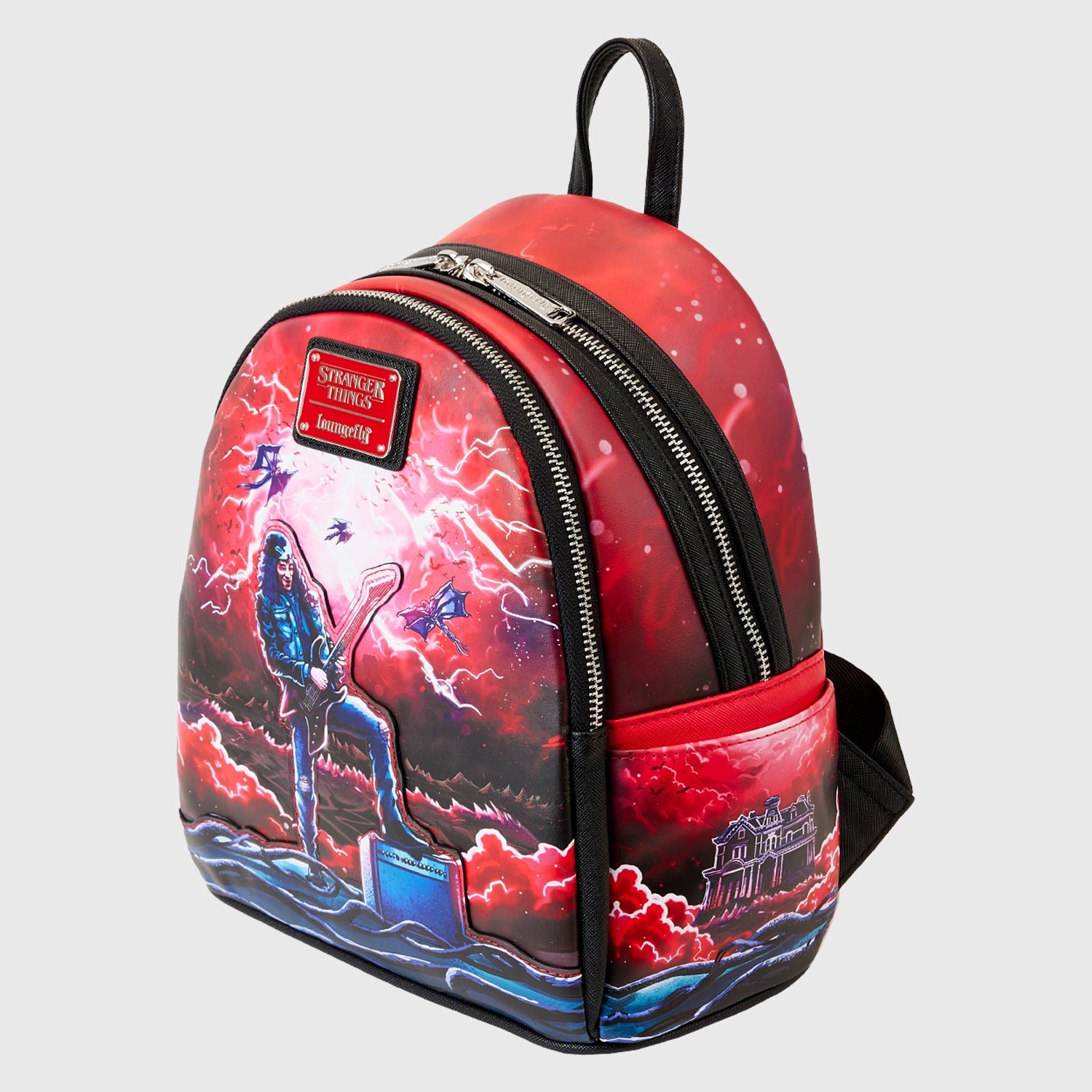 Loungefly x Netflix Stranger Things Eddie Munson Tribute Mini Backpack - GeekCore