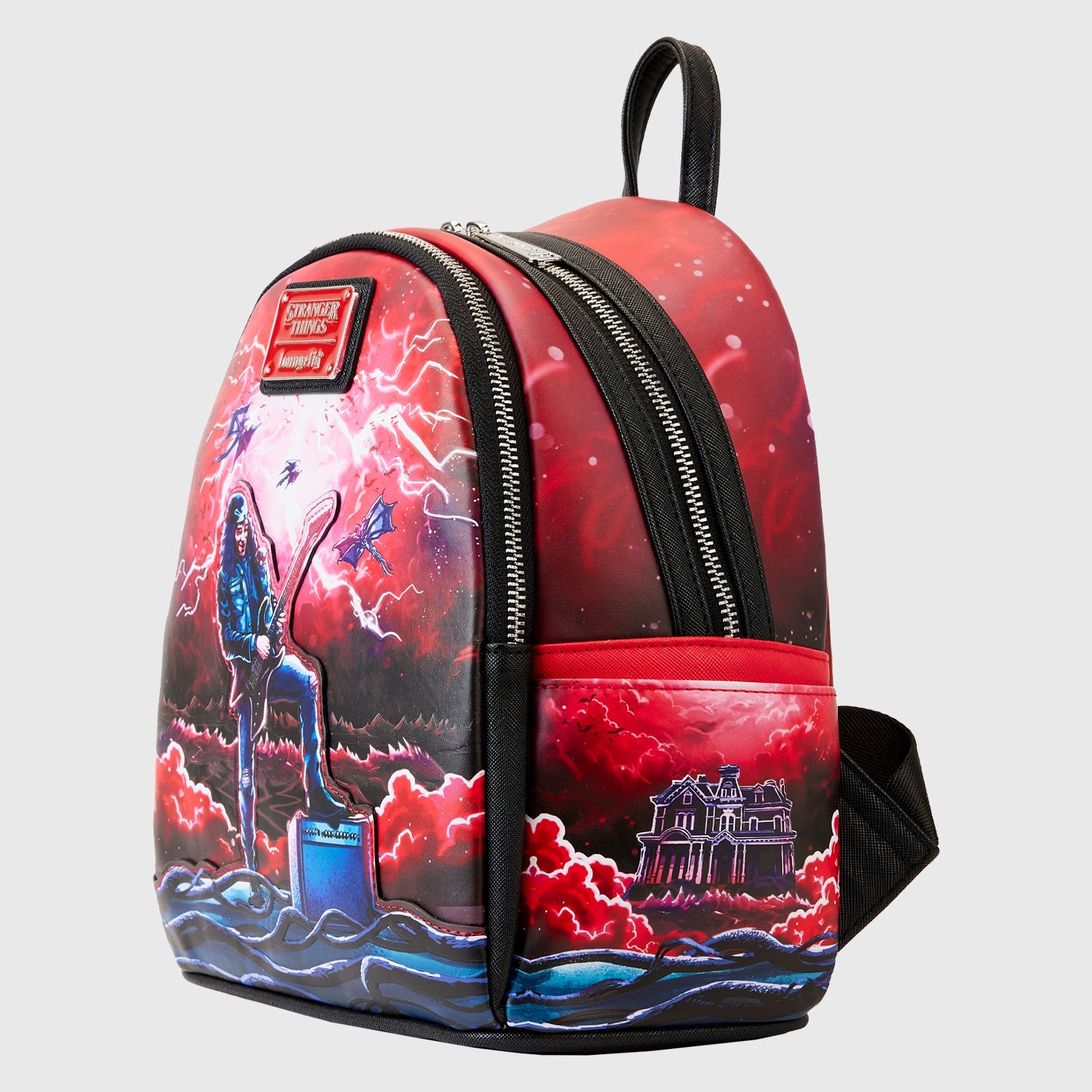 Loungefly x Netflix Stranger Things Eddie Munson Tribute Mini Backpack - GeekCore