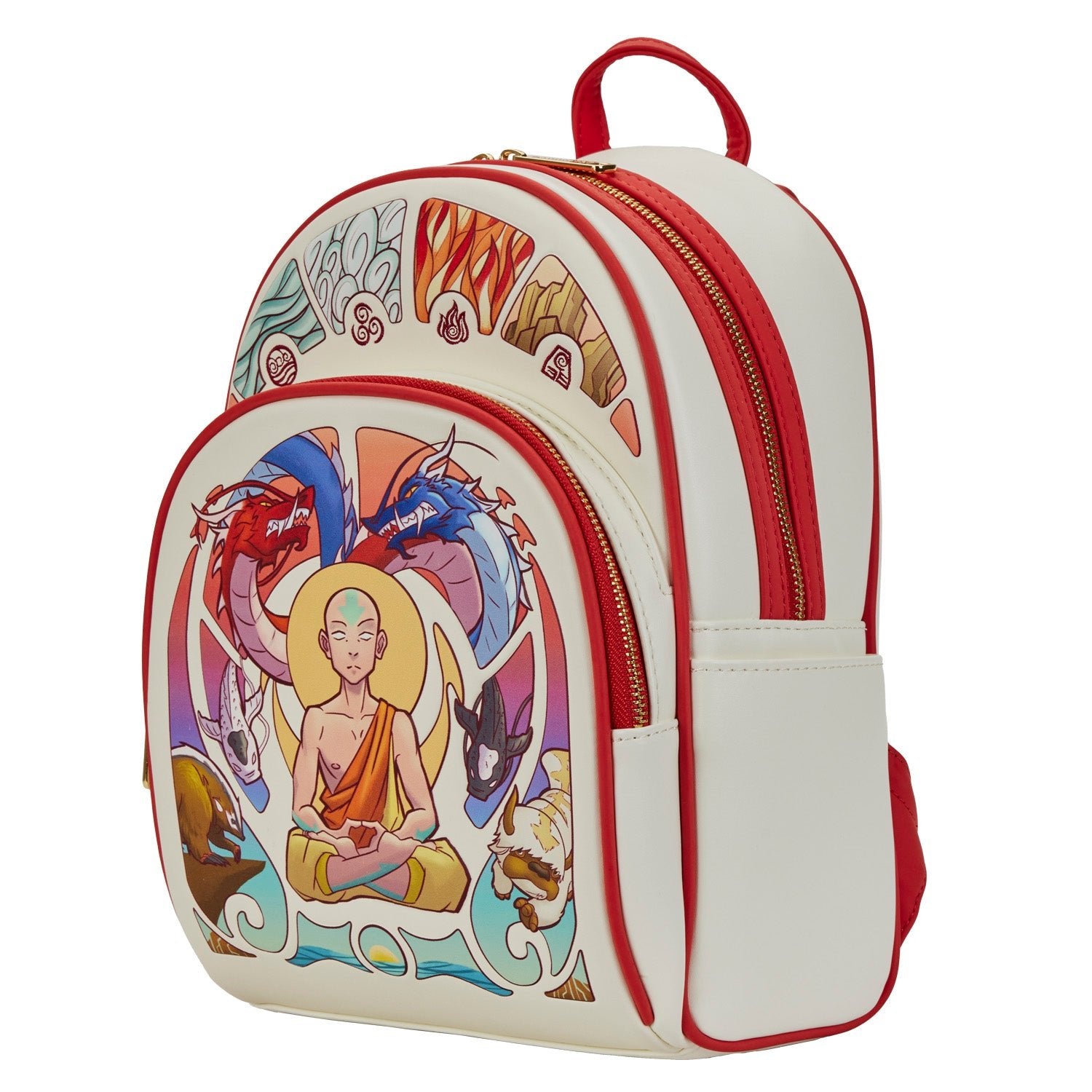 Loungefly x Nickelodeon Avatar Aang Glow in the Dark Mini Backpack - GeekCore