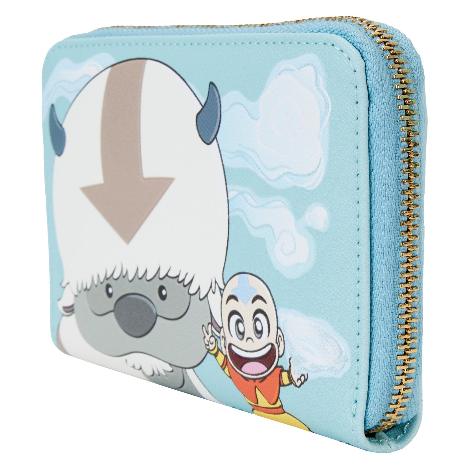 Loungefly x Nickelodeon Avatar: The Last Airbender Aang Appa Momo Wallet - GeekCore