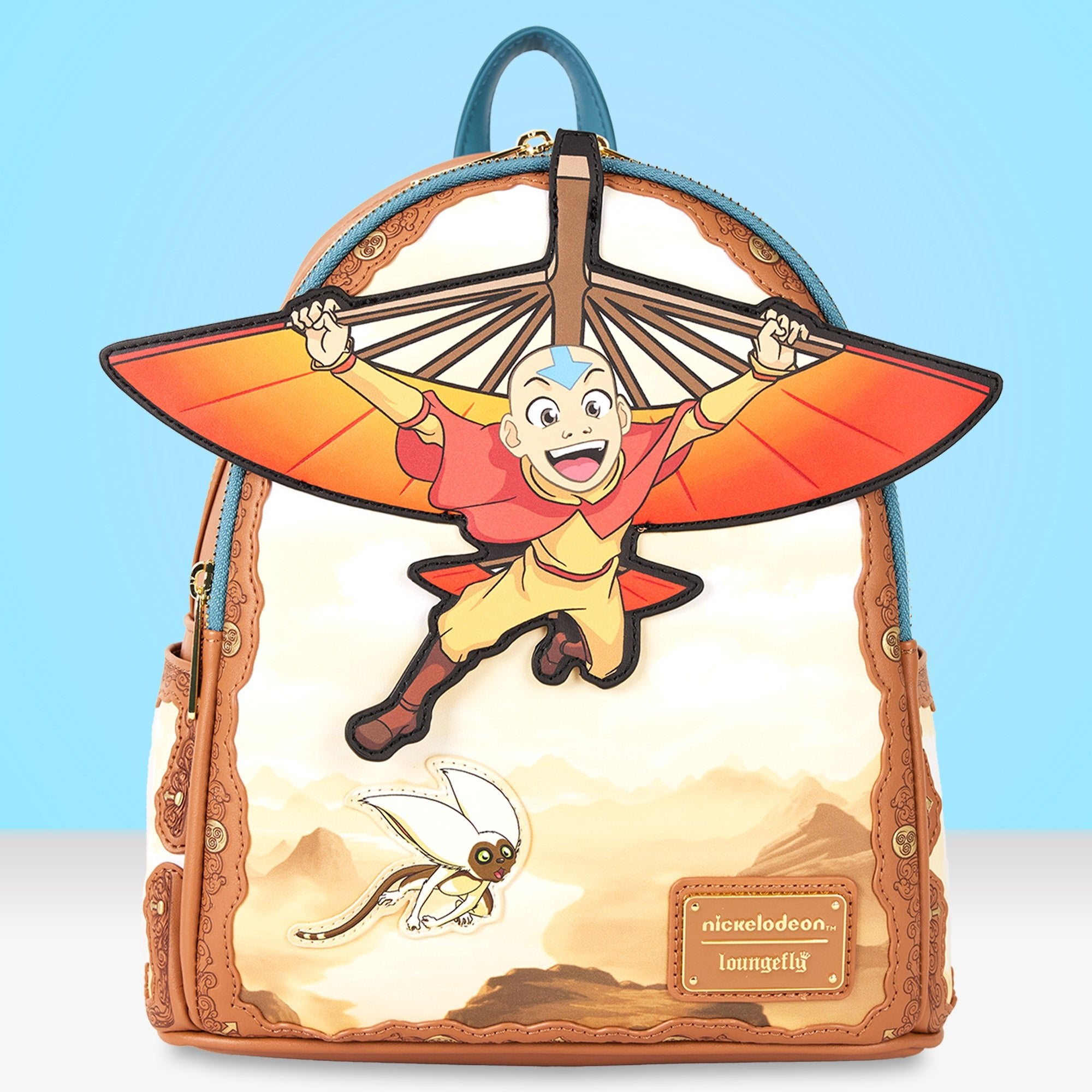 Loungefly x Nickelodeon Avatar: The Last Airbender Aang Mini Backpack - GeekCore