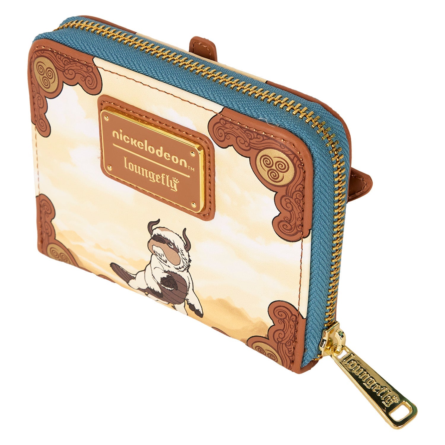 Loungefly x Nickelodeon Avatar: The Last Airbender Aang Zip Around Wallet - GeekCore