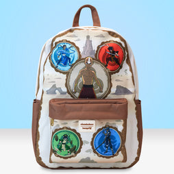 Loungefly x Nickelodeon Avatar: The Last Airbender Full - Size Nylon Backpack - GeekCore