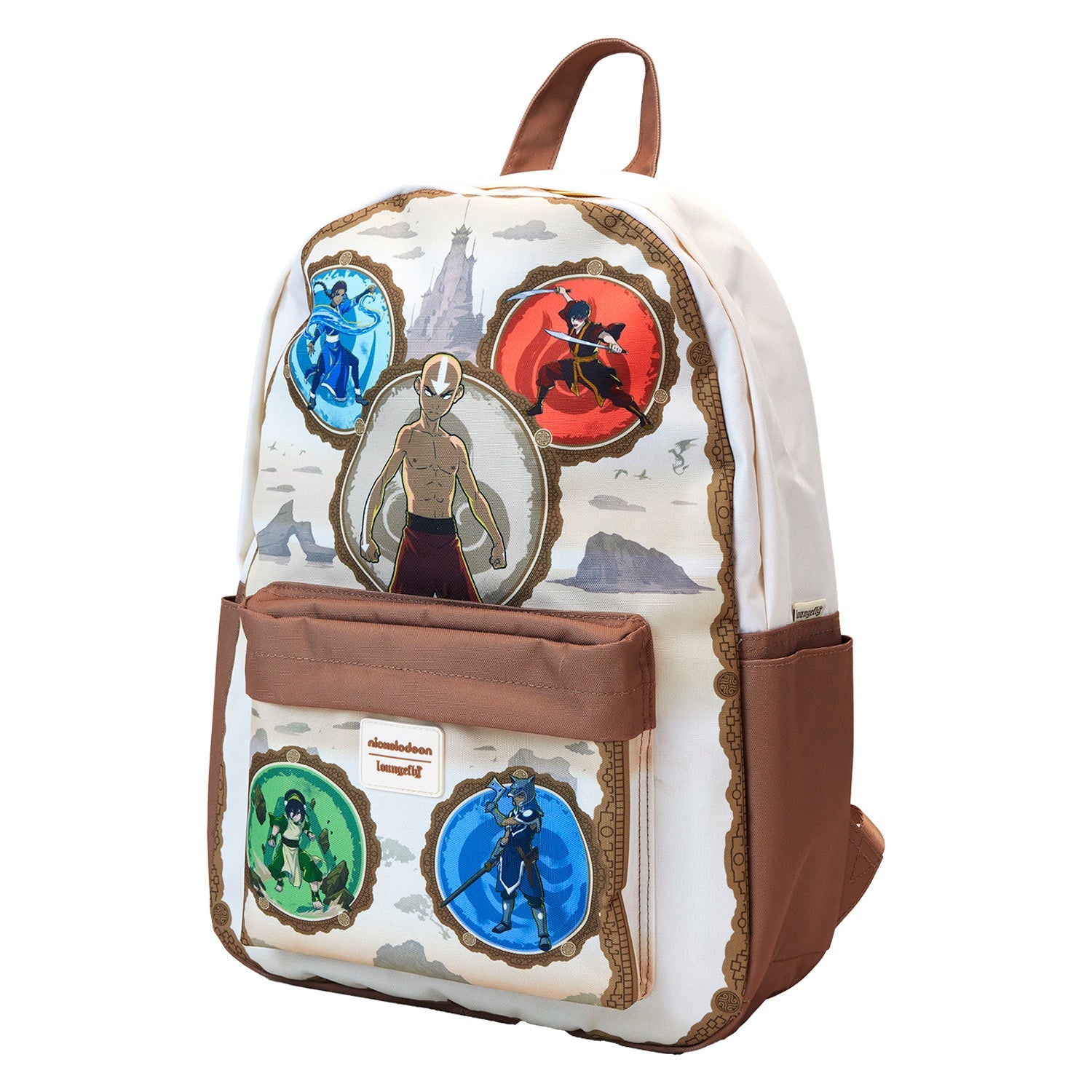 Loungefly x Nickelodeon Avatar: The Last Airbender Full - Size Nylon Backpack - GeekCore