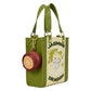 Loungefly x Nickelodeon Avatar: The Last Airbender Jasmine Dragon Tote Crossbody Bag with Coin Bag - GeekCore