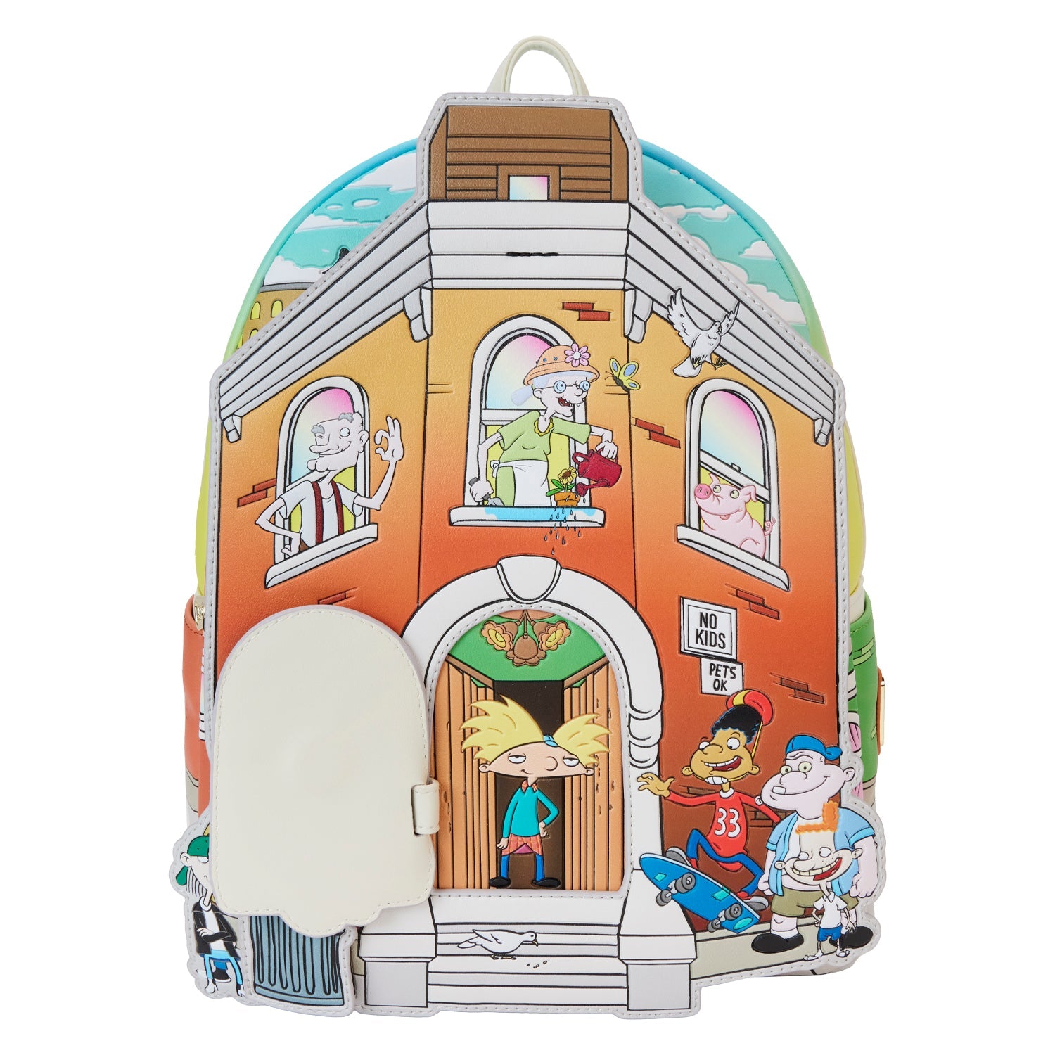 Loungefly x Nickelodeon Hey Arnold House Mini Backpack - GeekCore