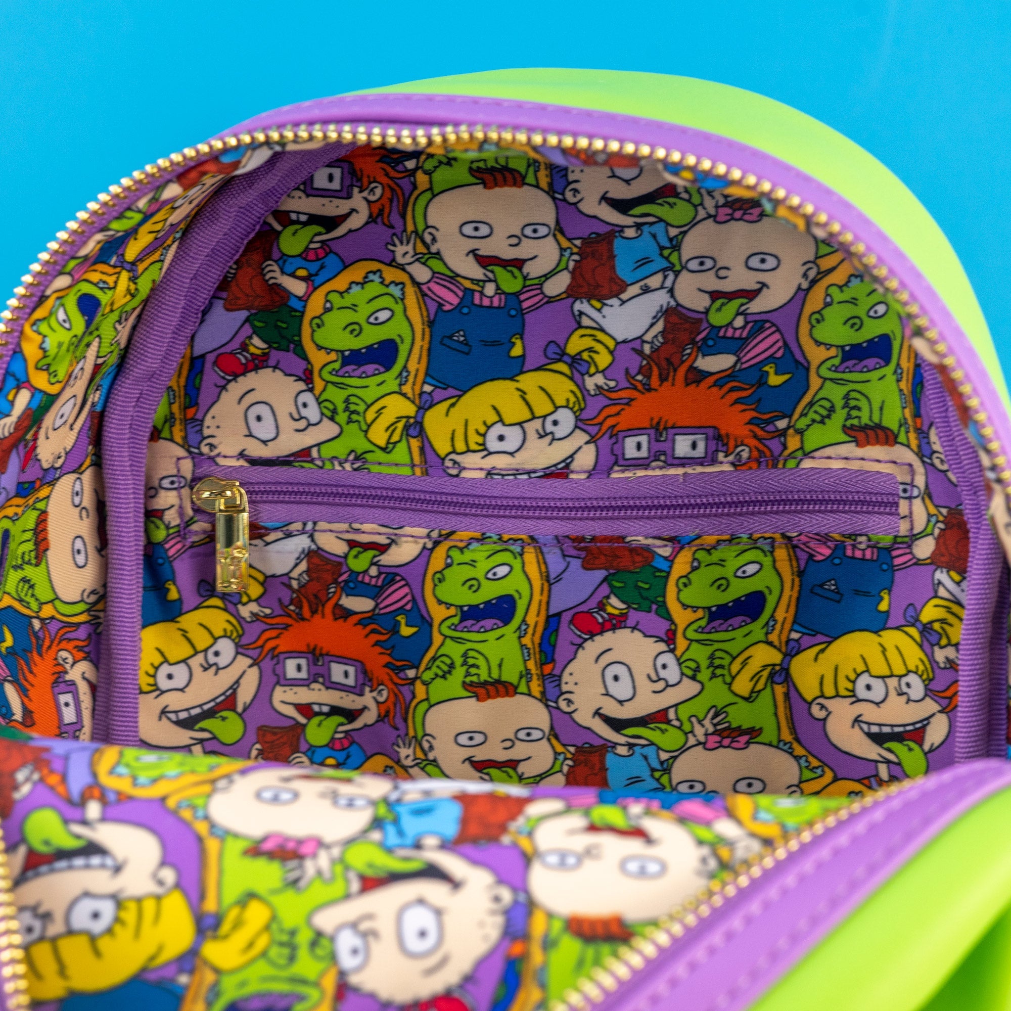 Loungefly x Nickelodeon Rugrats Reptar Cosplay Mini Backpack - GeekCore