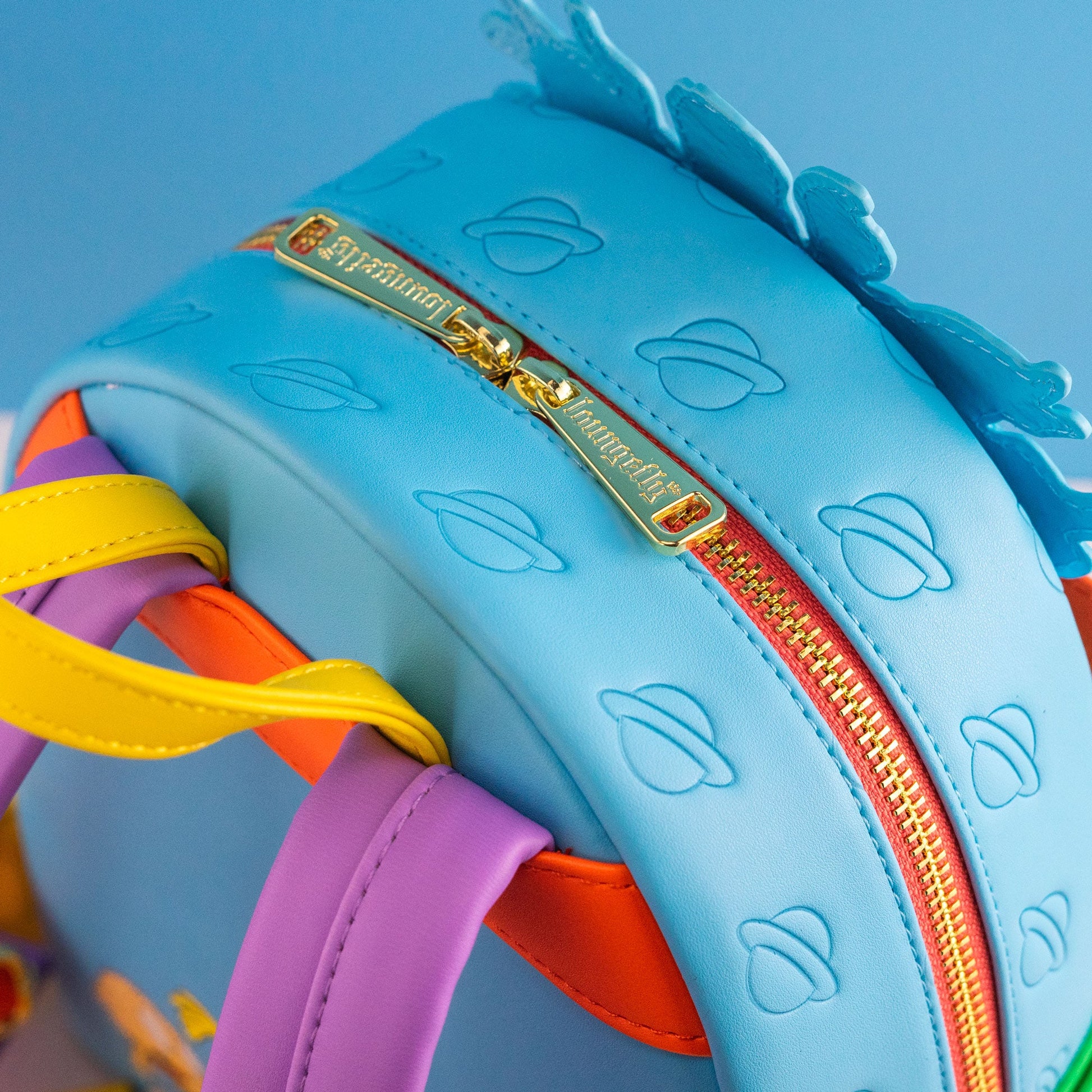 Loungefly x Nickelodeon Rugrats Tommy, Chucky & Angelica Triple Pocket Mini Backpack - GeekCore