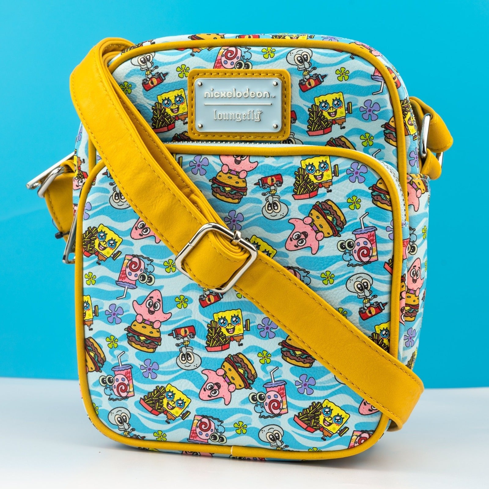 Loungefly x Nickelodeon SpongeBob Gang Passport Bag - GeekCore