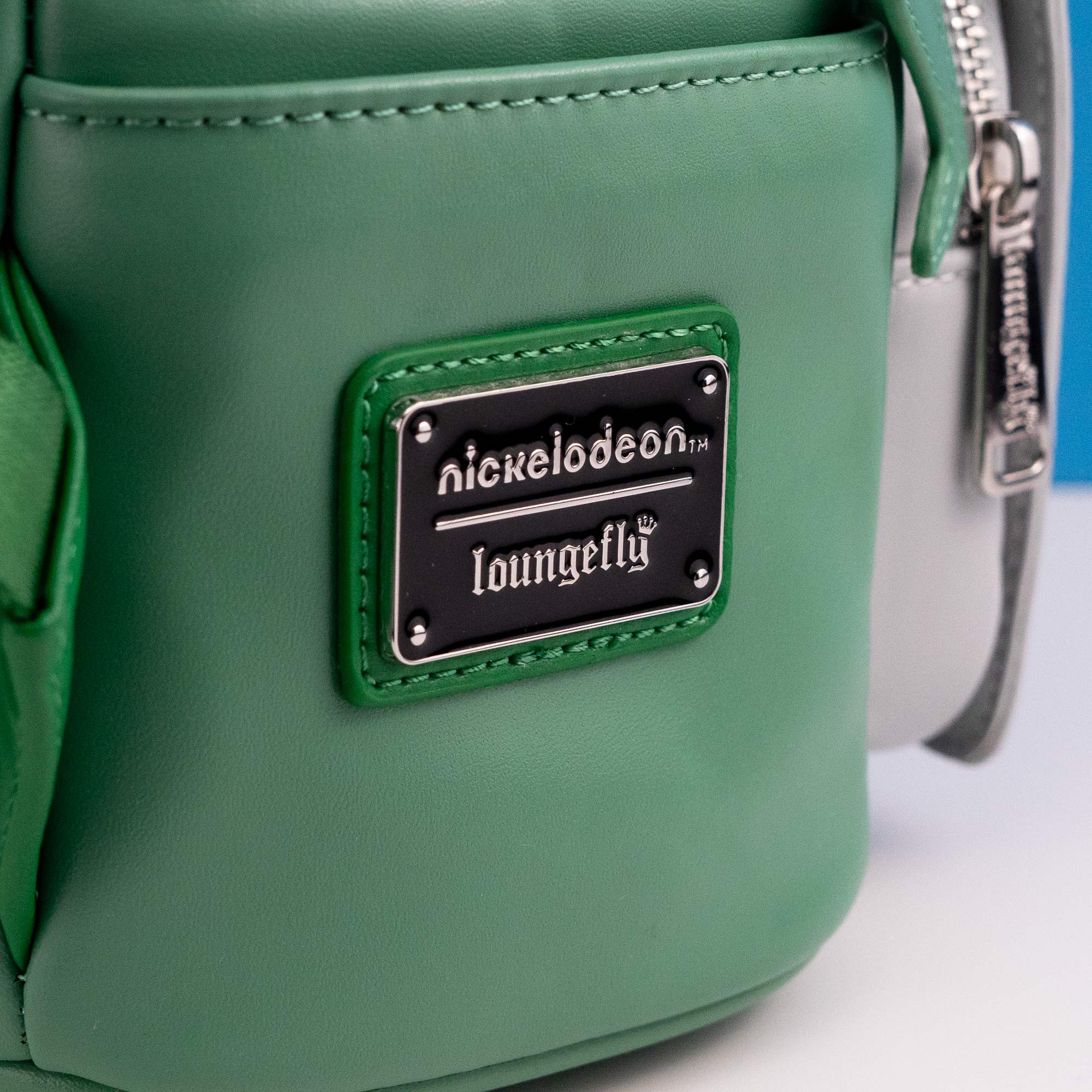 Loungefly x Nickelodeon SpongeBob Squarepants Plankton Cosplay Mini Backpack - GeekCore