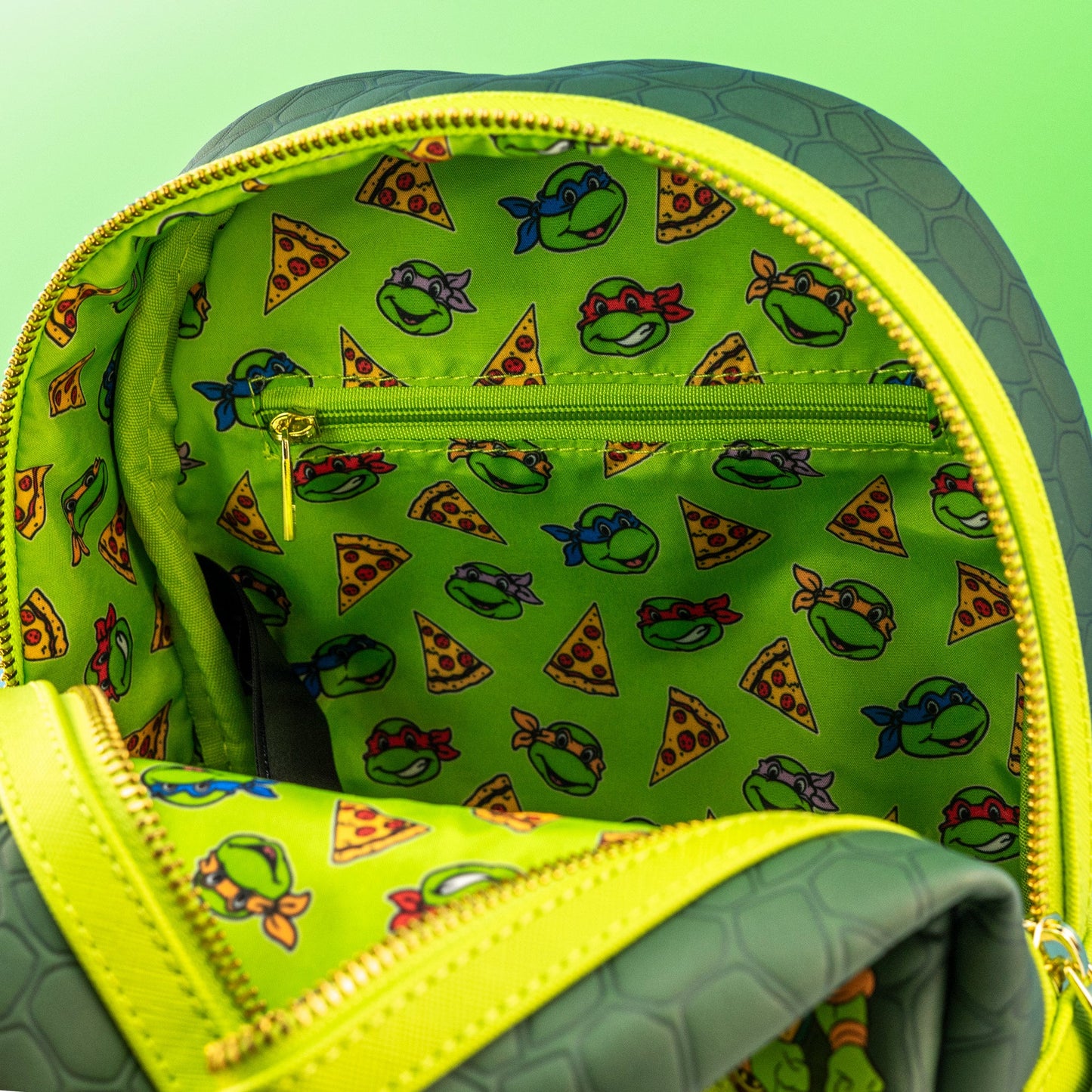 Loungefly x Nickelodeon Teenage Mutant Ninja Turtles Pizza Pocket Mini Backpack - GeekCore