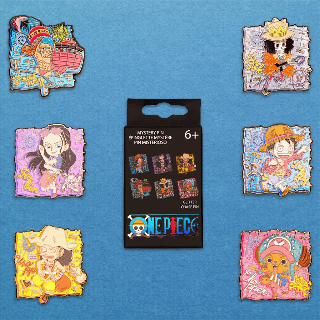 Loungefly x One Piece Map Blind Box Mystery Pin - GeekCore