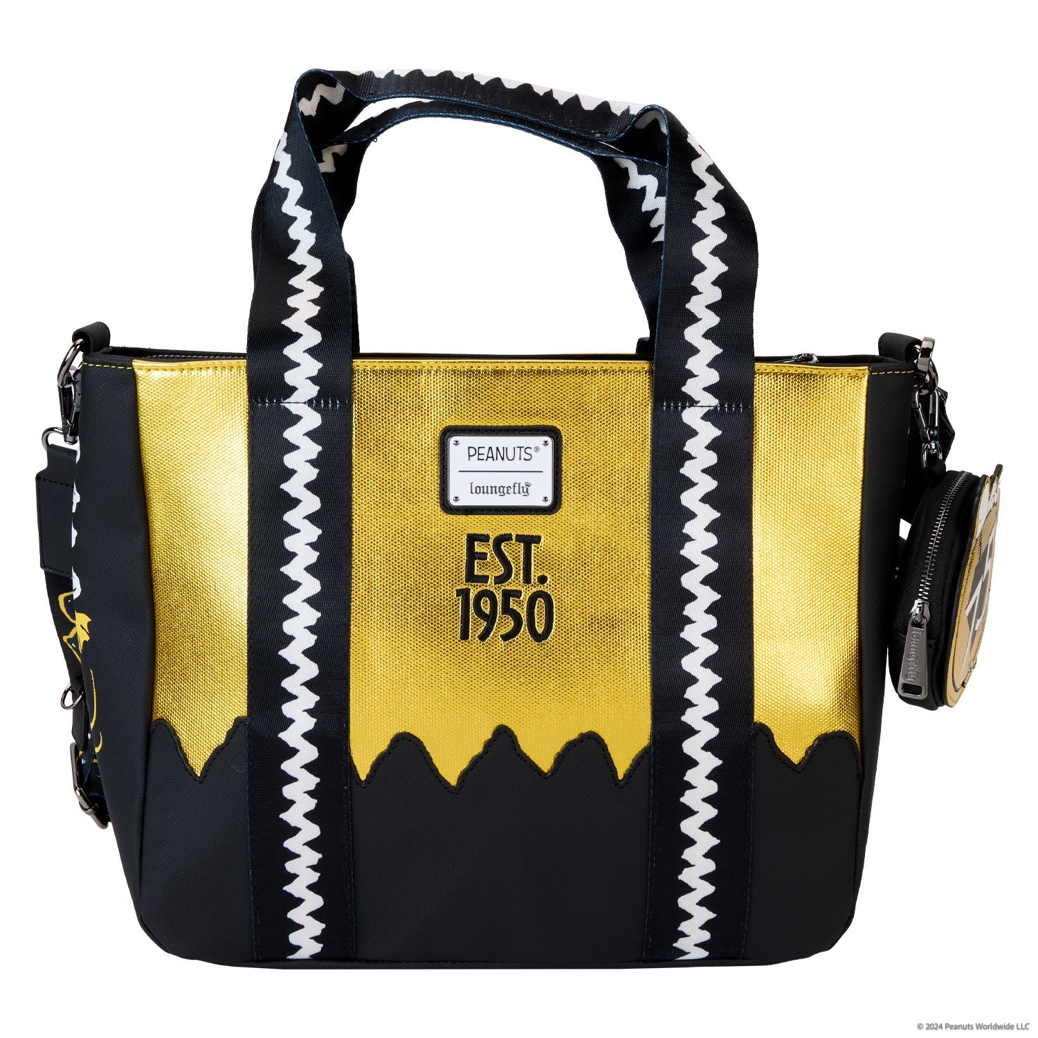 Loungefly x Peanuts 75th Anniversary Tote Bag - GeekCore