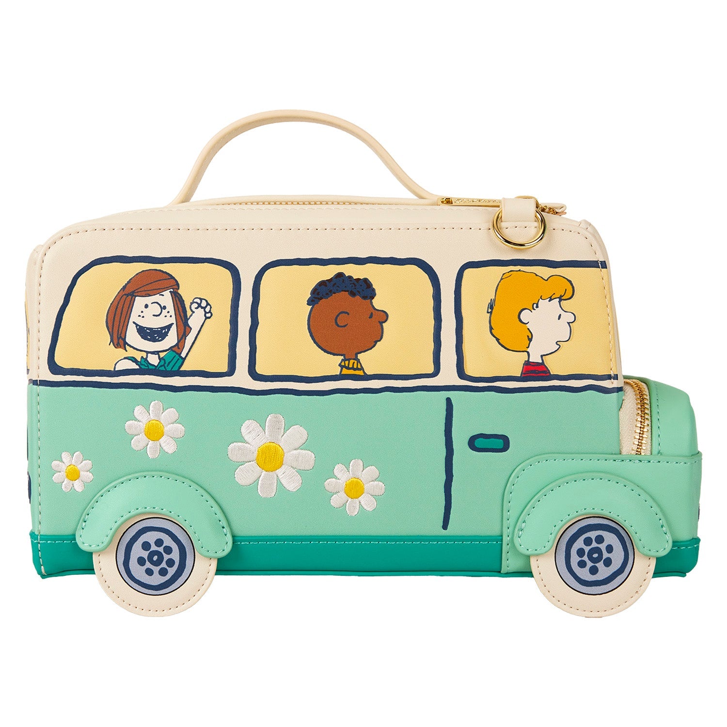 Loungefly x Peanuts Road Trip Bus Crossbody Bag - GeekCore