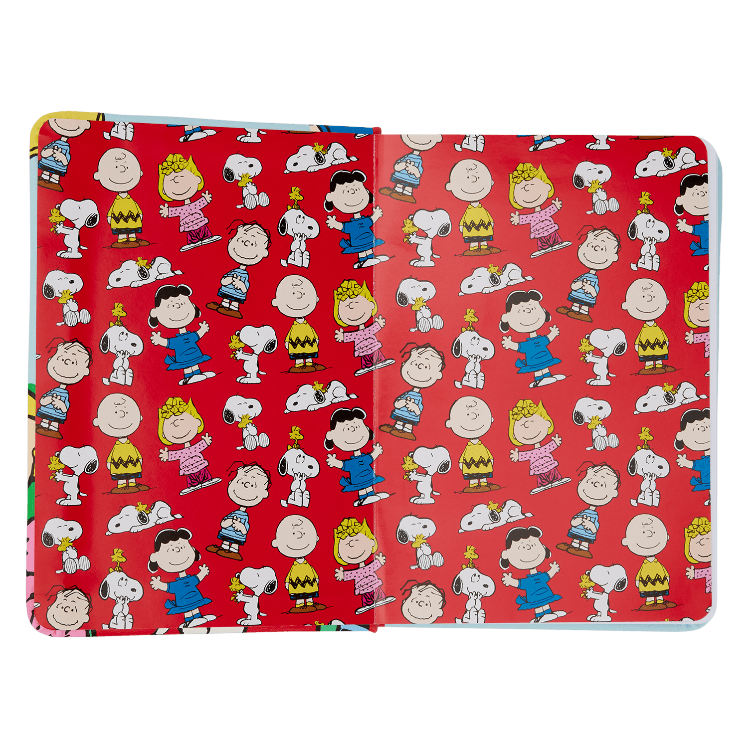 Loungefly x Peanuts Snoopy and Friends Holiday Refillable Journal - GeekCore