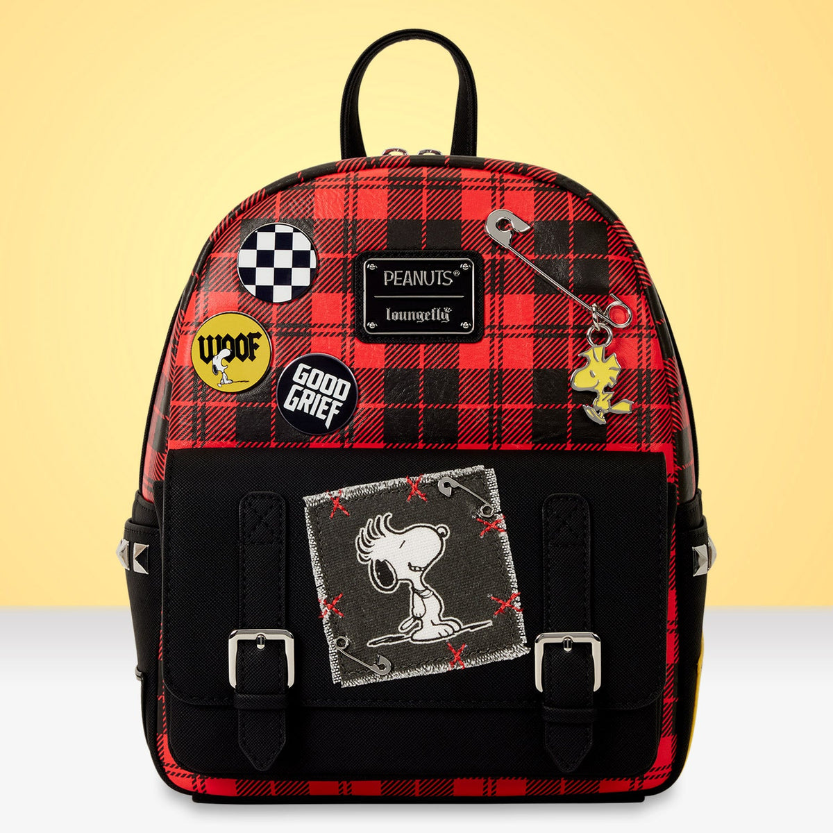 Loungefly x Peanuts Snoopy Grunge Mini Backpack - GeekCore