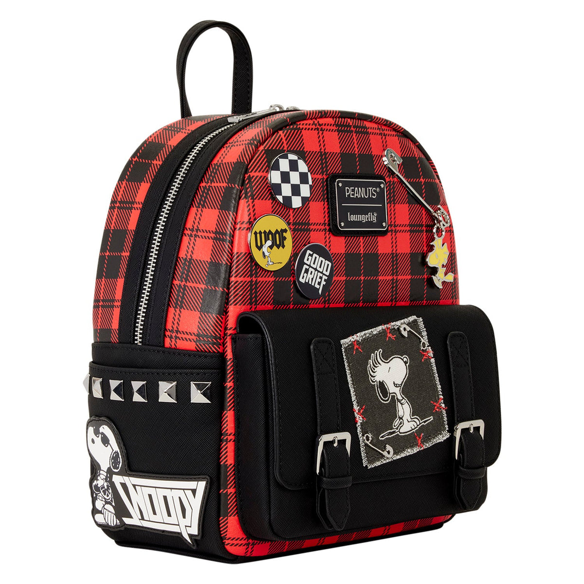 Loungefly x Peanuts Snoopy Grunge Mini Backpack - GeekCore