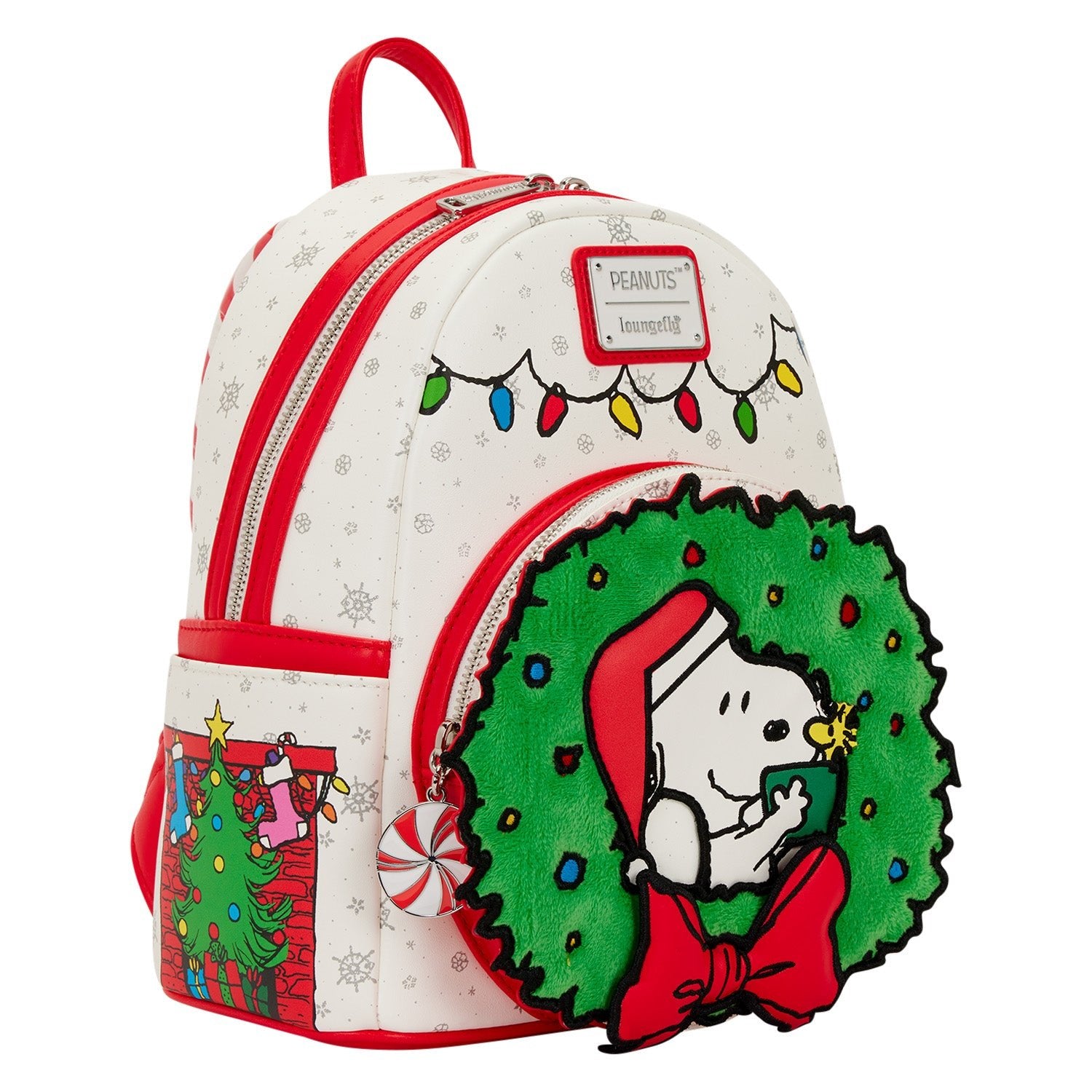 Loungefly x Peanuts Snoopy Holiday Mini Backpack - GeekCore