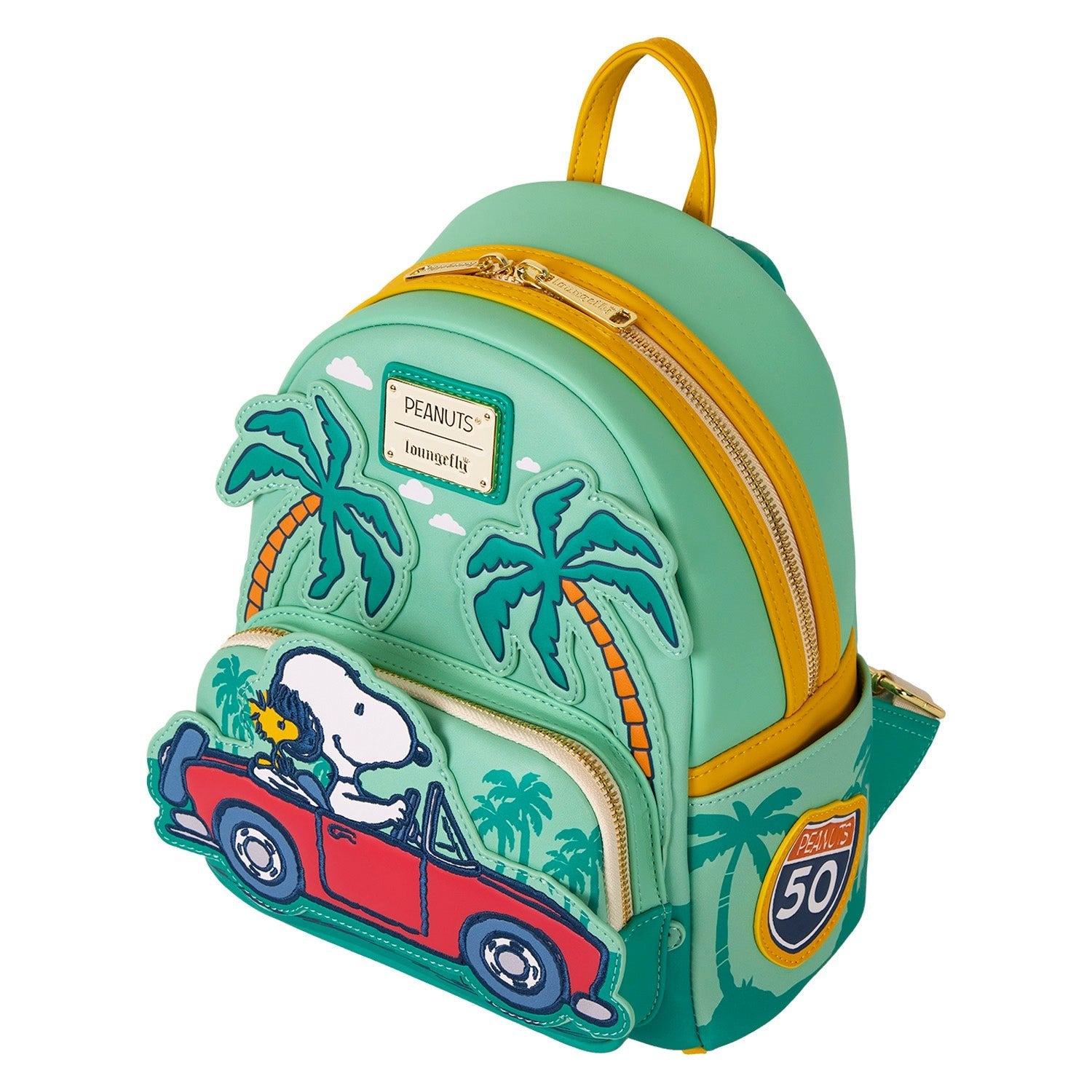 Loungefly x Peanuts Snoopy Road Trip Mini Backpack - GeekCore