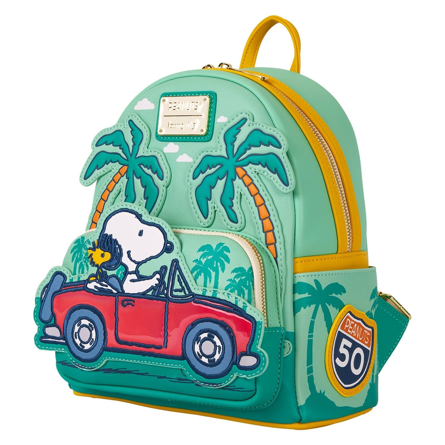 Loungefly x Peanuts Snoopy Road Trip Mini Backpack - GeekCore
