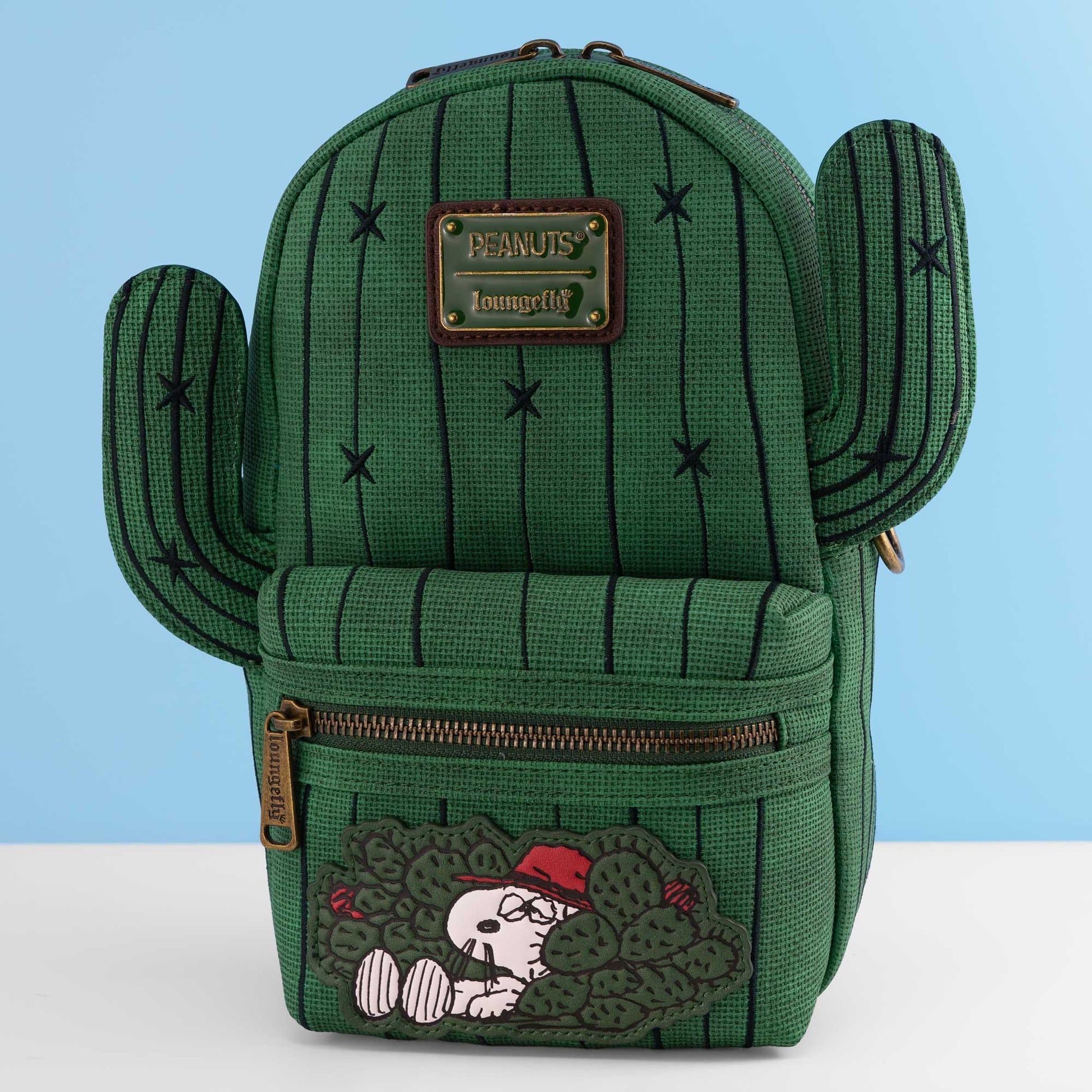 Loungefly x Peanuts Spike Desert Cactus Sling Crossbody Bag - GeekCore